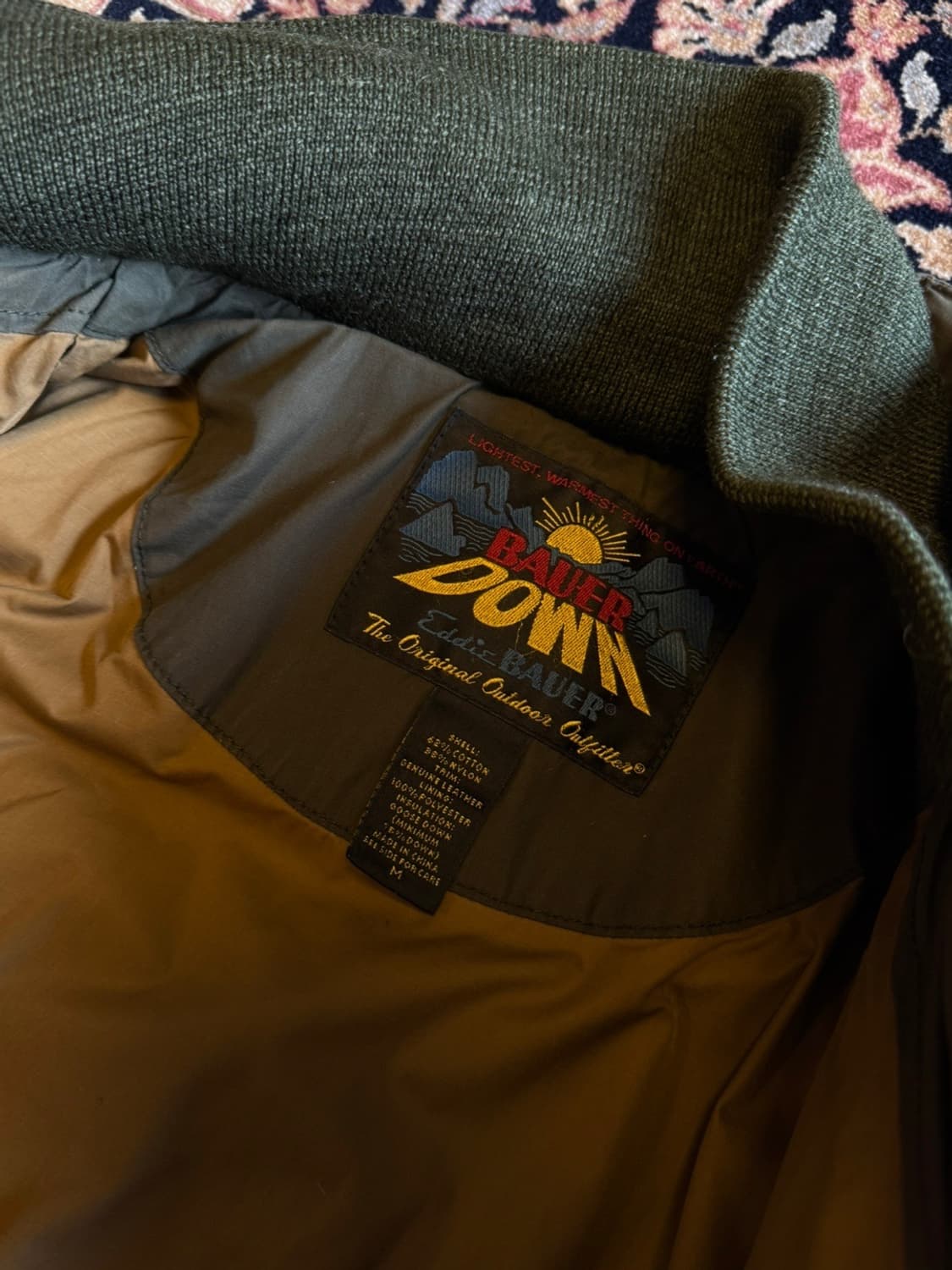 에디바우어 구스다운 퀼팅 자켓 100 상품이미지3