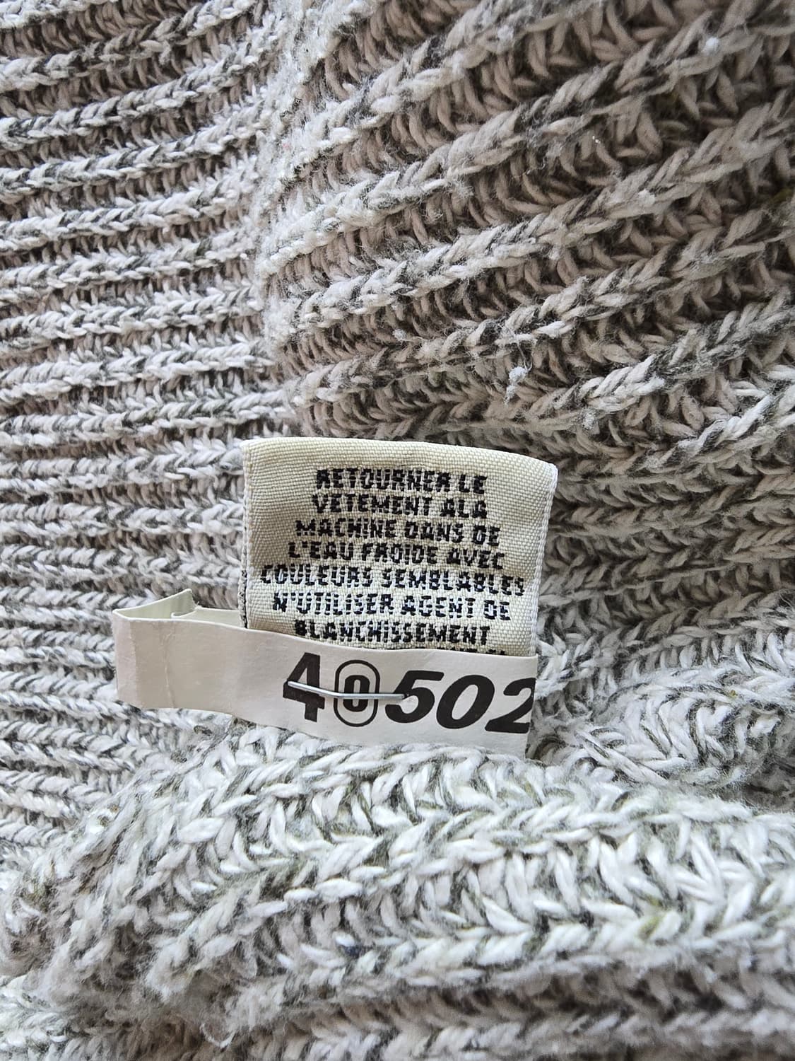 (L.100) 에디바우어 브이넥 니트 스웨터 상품이미지6