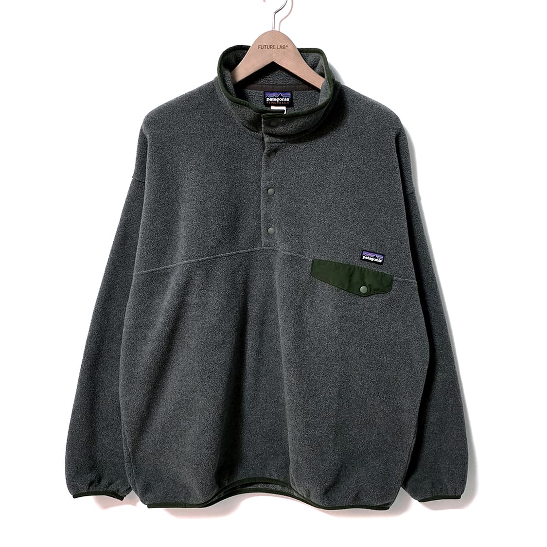 [XL] 파타고니아 신칠라 스냅티 그레이 그린 상품이미지1