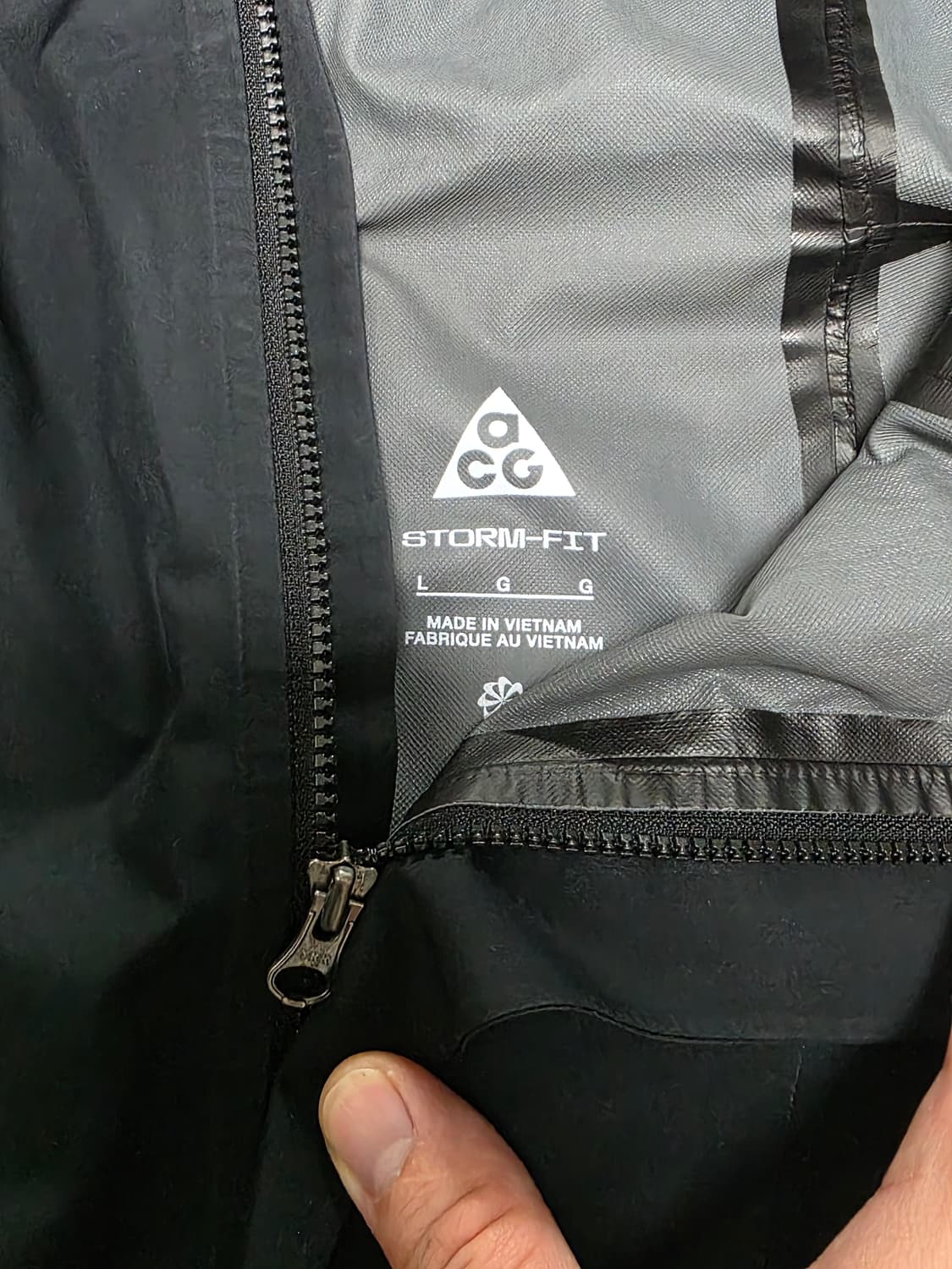 나이키 ACG 스톰핏 자켓 블랙 L 상품이미지2