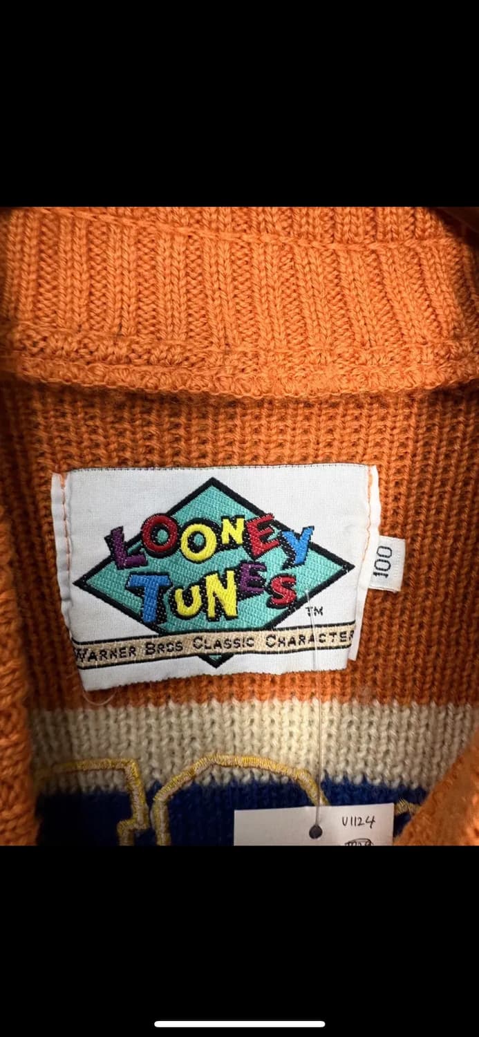 루니툰즈 실베스터 니트집업 가디건 H2756 상품이미지8