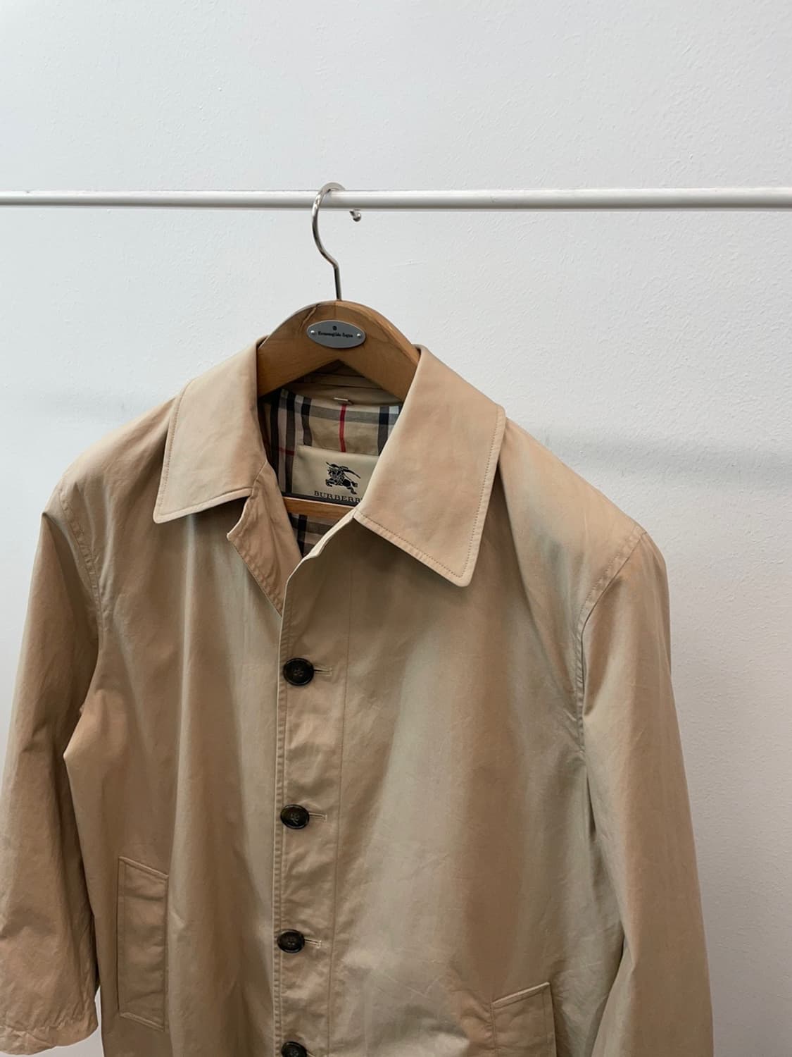 105) 버버리 런던 카라체크 맥코트 상품이미지2