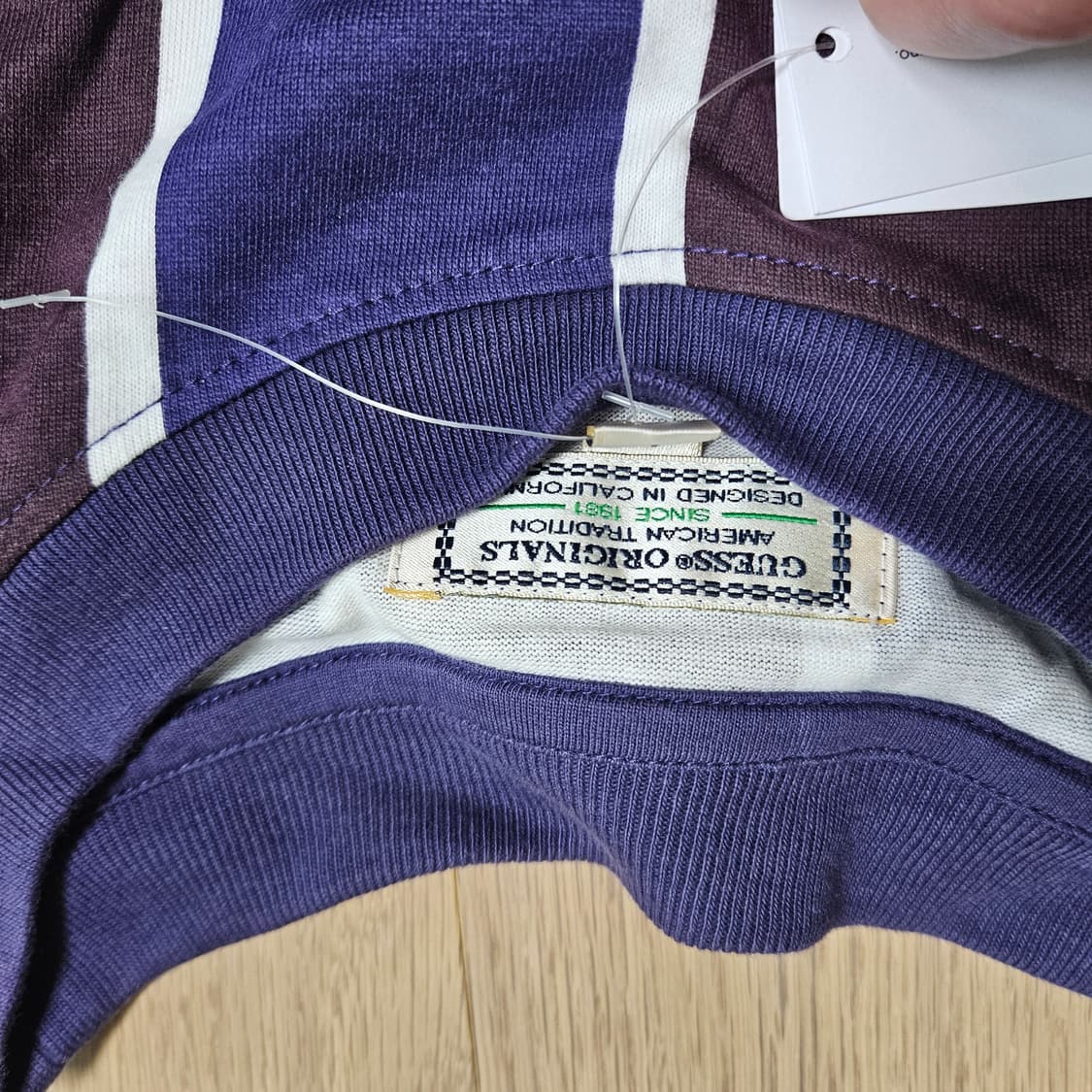 게스 USA 스트라이프 롱슬리브 상품이미지3