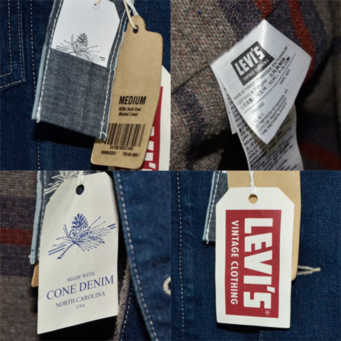 lvc 1920s sack coat blanket 상품이미지2