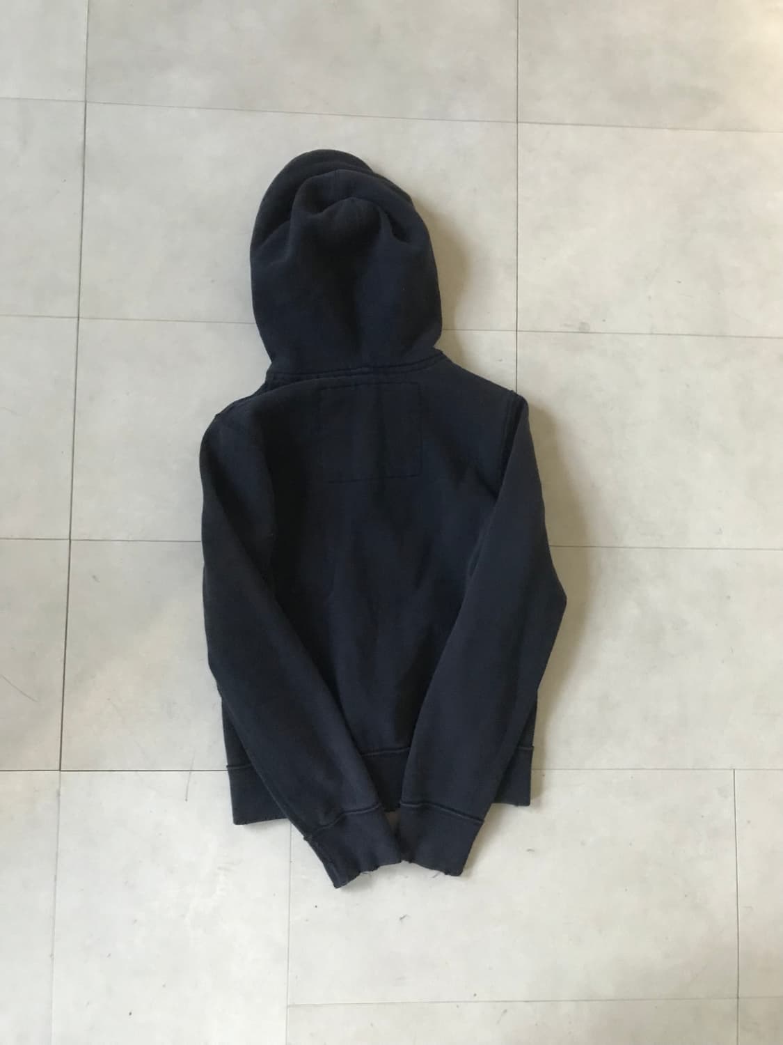 아베크롬비 딥네이비 레드 후드집업 상품이미지7