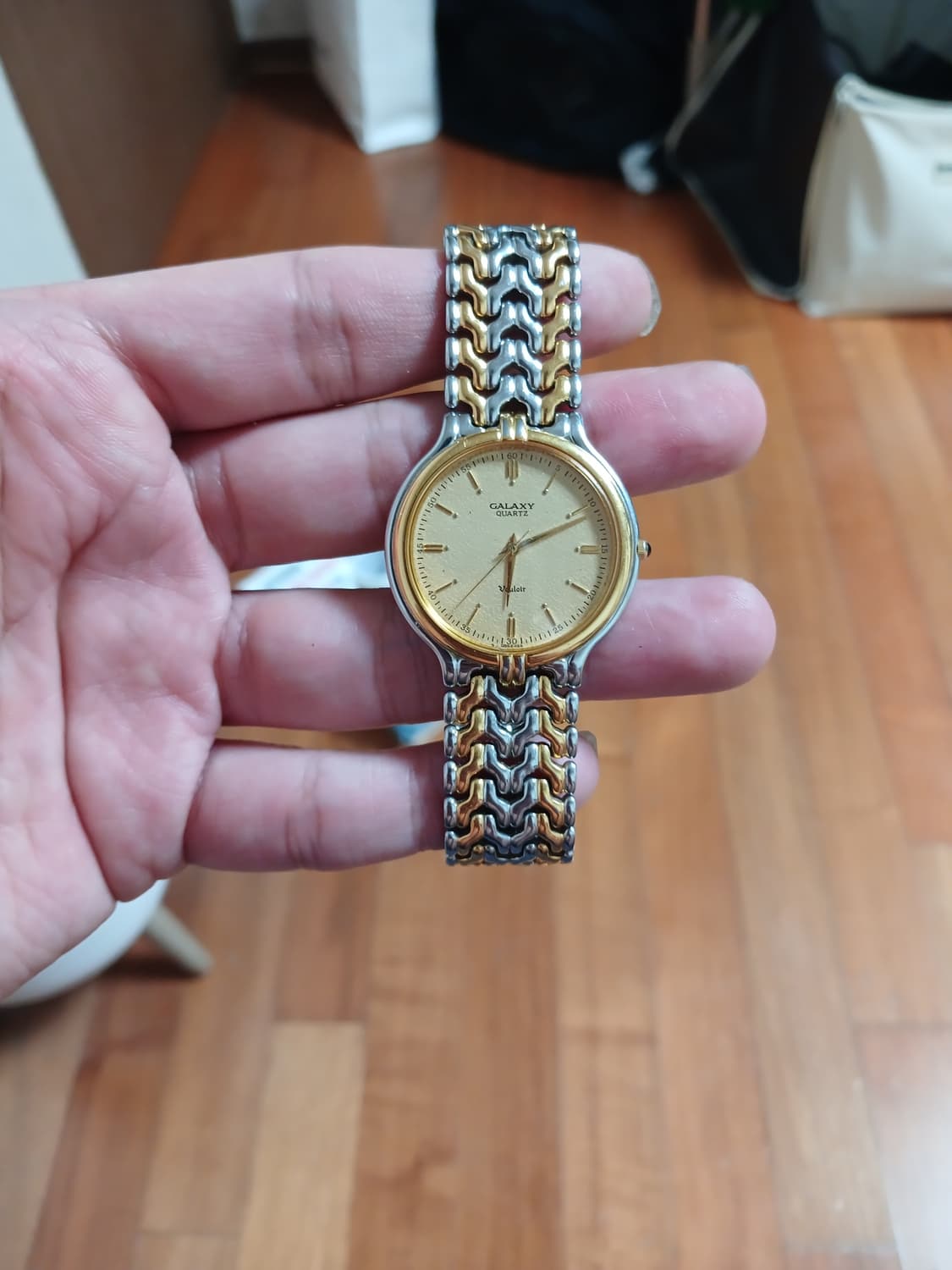 갤럭시 쿼츠 콤비 시계 상품이미지5