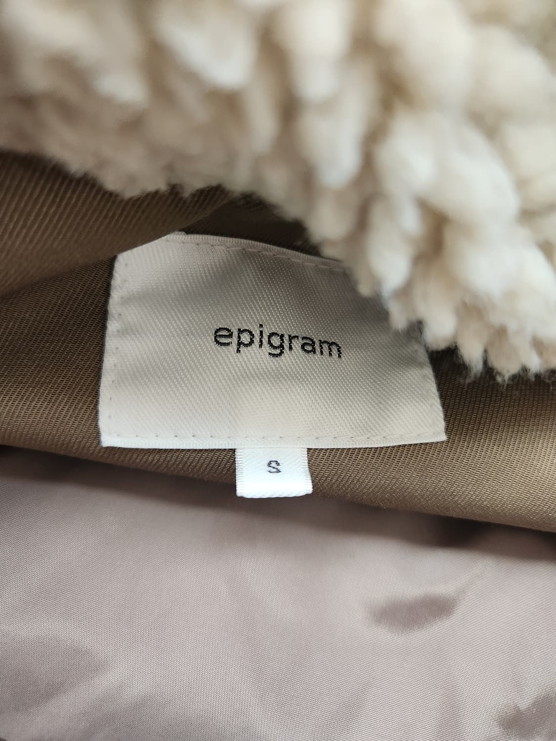 21fw 에피그램 경량 야상 패딩 S 상품이미지2