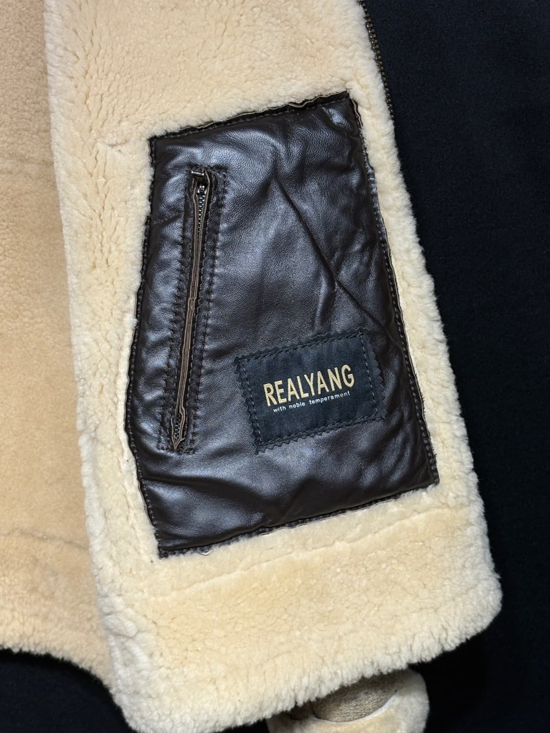 B-3 폭격기 무스탕 자켓  상품이미지5