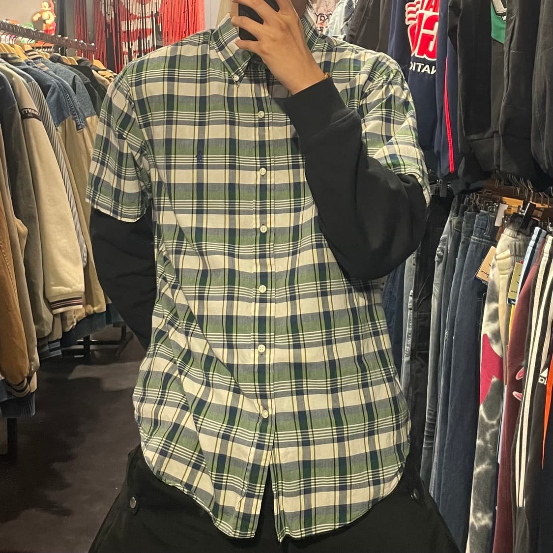 [IM] polo 폴로 체크 반팔셔츠 상품이미지2