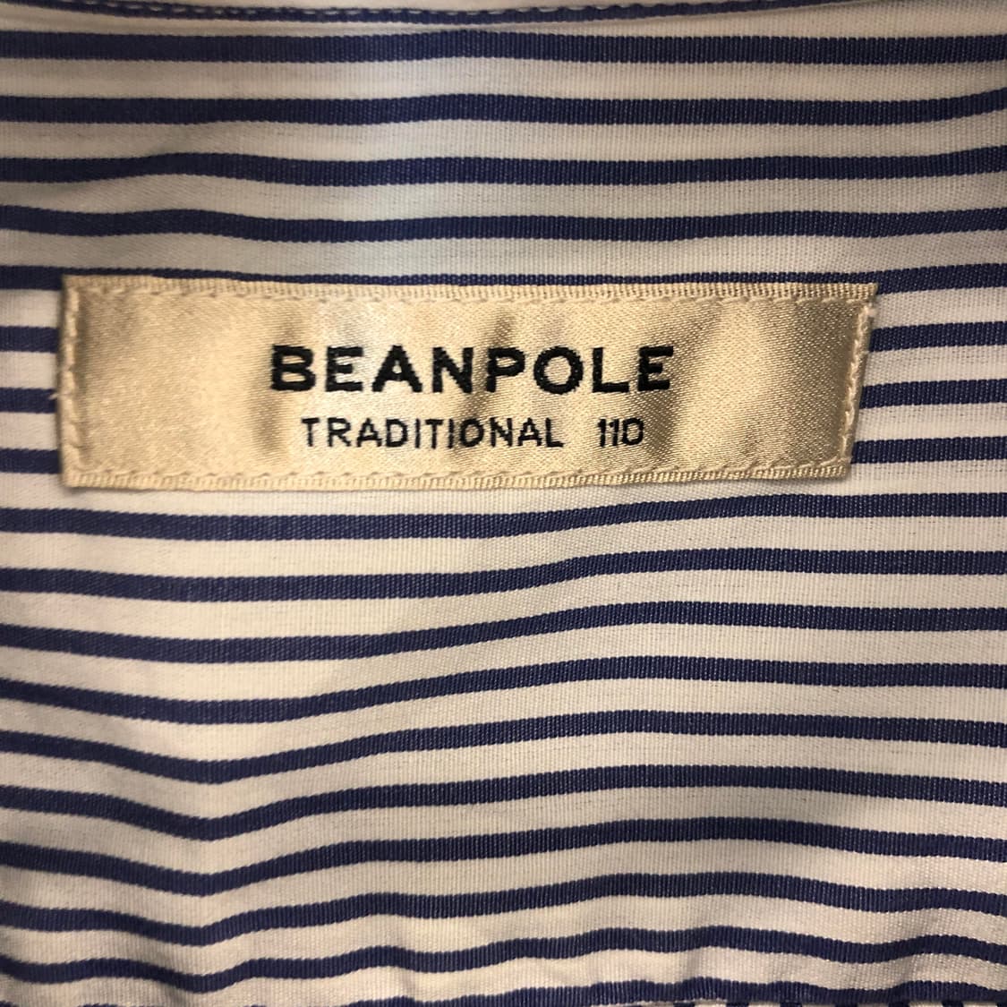 빈폴 자수로고 스트라이프 반팔셔츠 110 상품이미지5