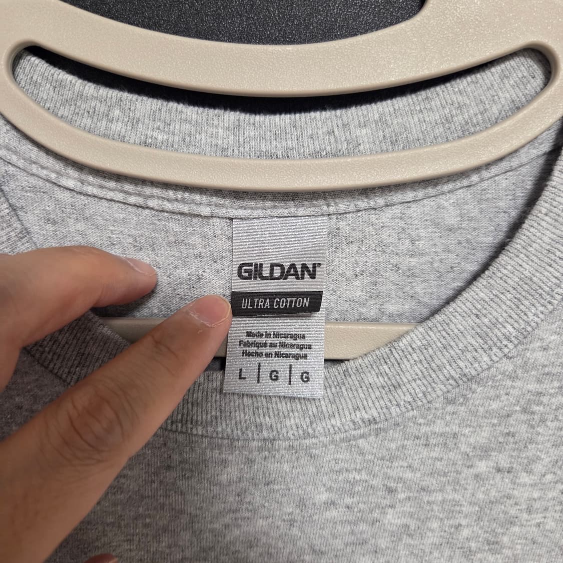 Gildan 빈티지 반팔 티셔츠 L(100) 상품이미지4