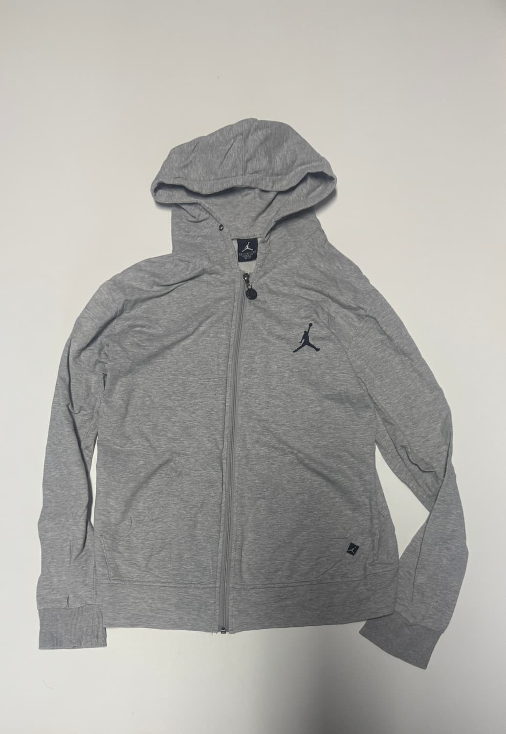 여성 나이키 조던 에어 뒷프린팅 로고 후드집업 M 상품이미지2