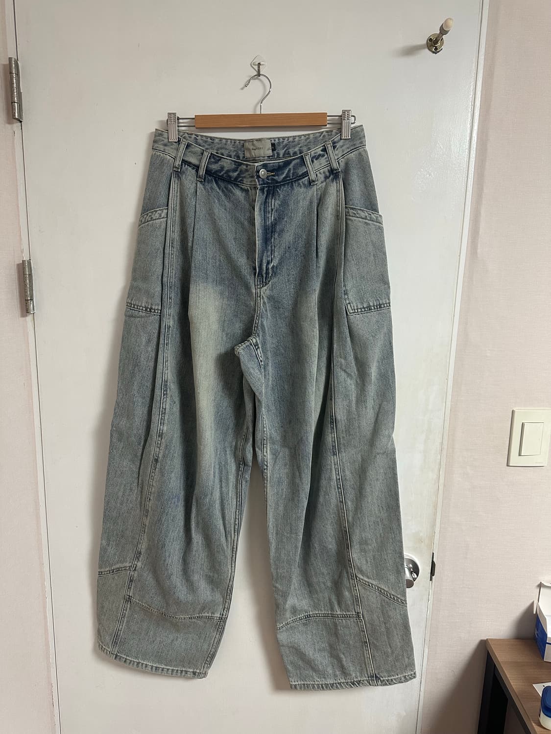 비긴202 원턱 와이드 팬츠 상품이미지1