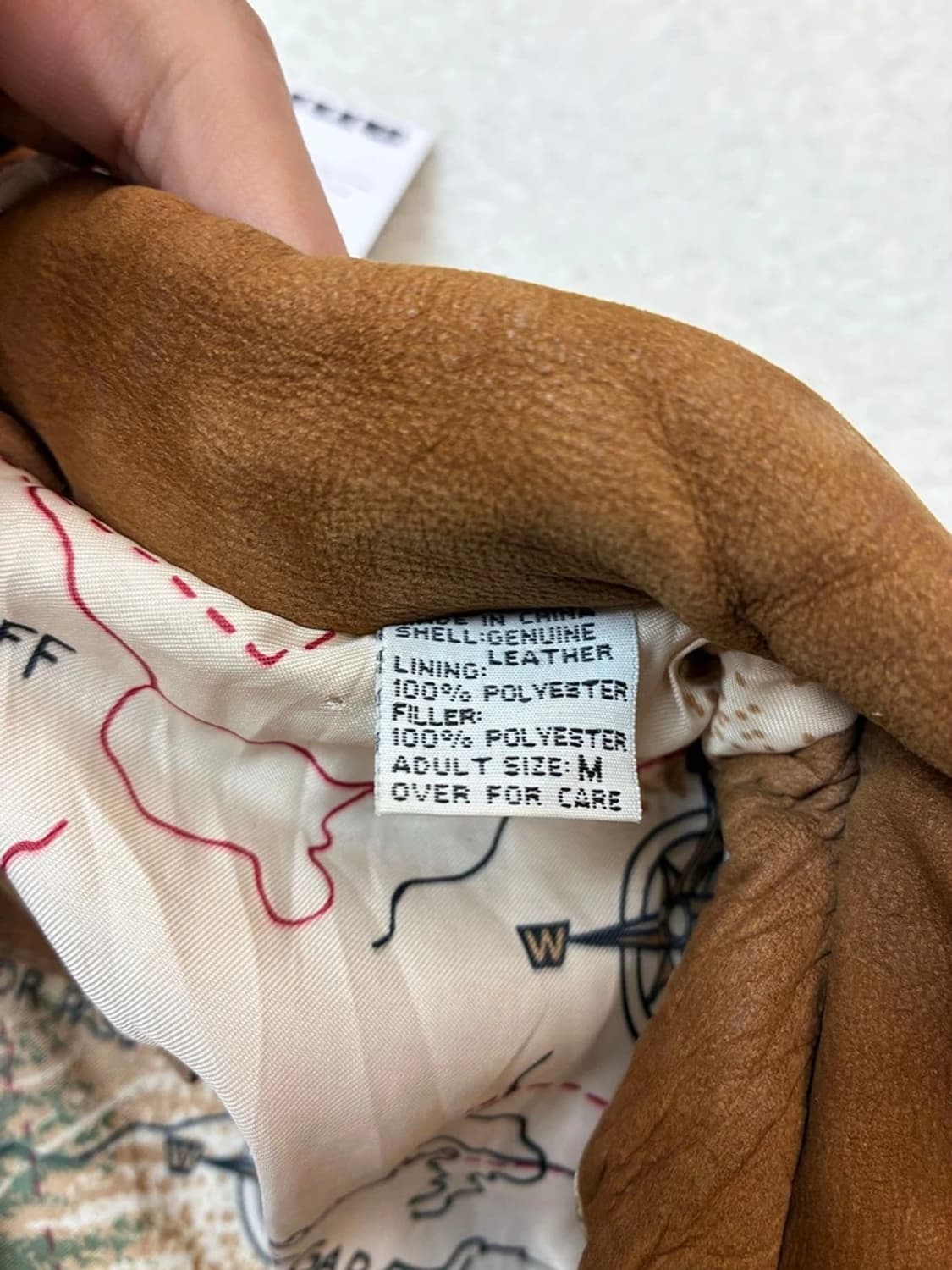 말보로 90's 스웨이드 가죽 자켓 PN6039 상품이미지8