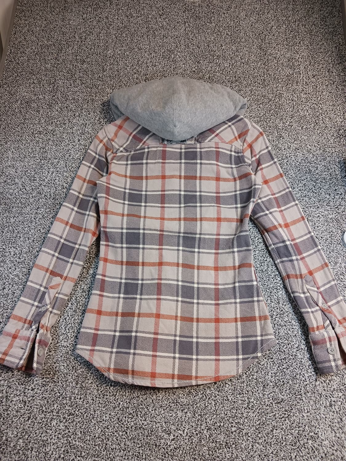 슈퍼드라이 후드 체크셔츠 상품이미지6