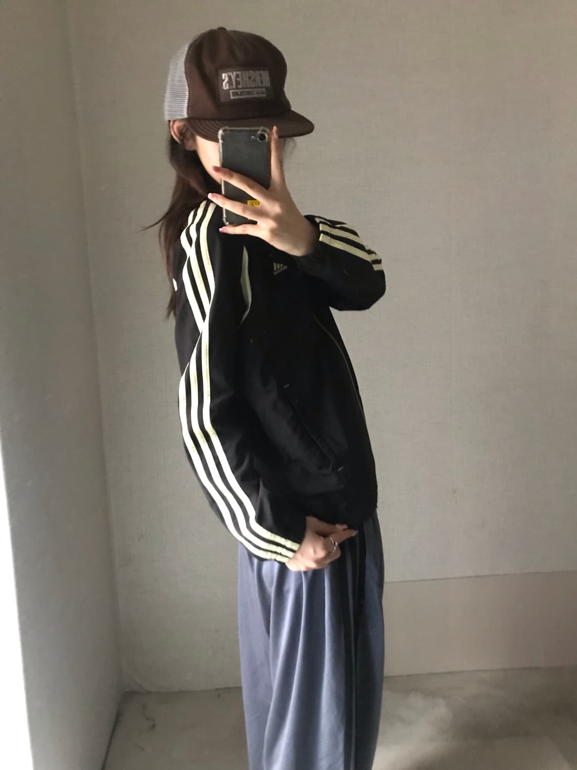아디다스 블랙 바람막이 상품이미지4