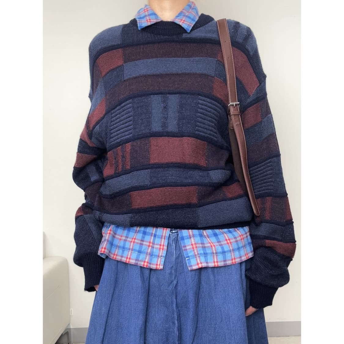 빈티지 울 니트 스웨터 상품이미지1