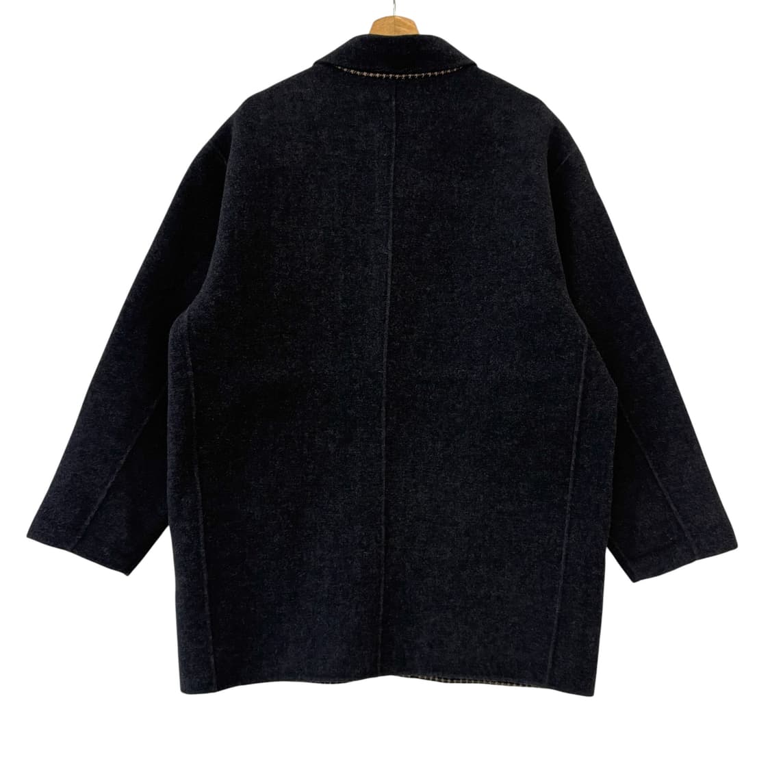 빈폴 로고 오버사이즈 모직 코트 상품이미지6