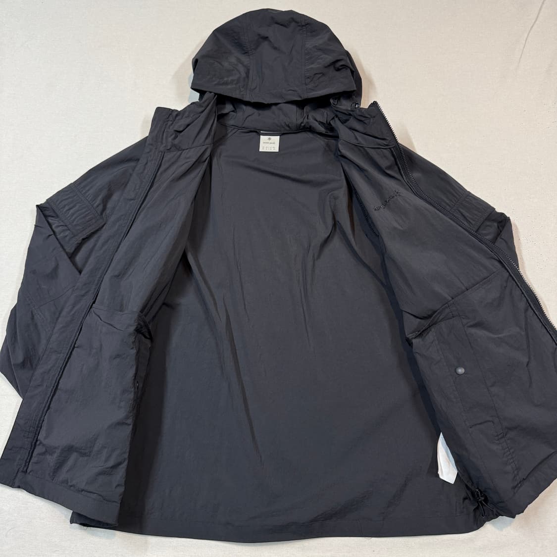 XXL) 스노우피크 후드 바람막이 2way 집업 상품이미지5