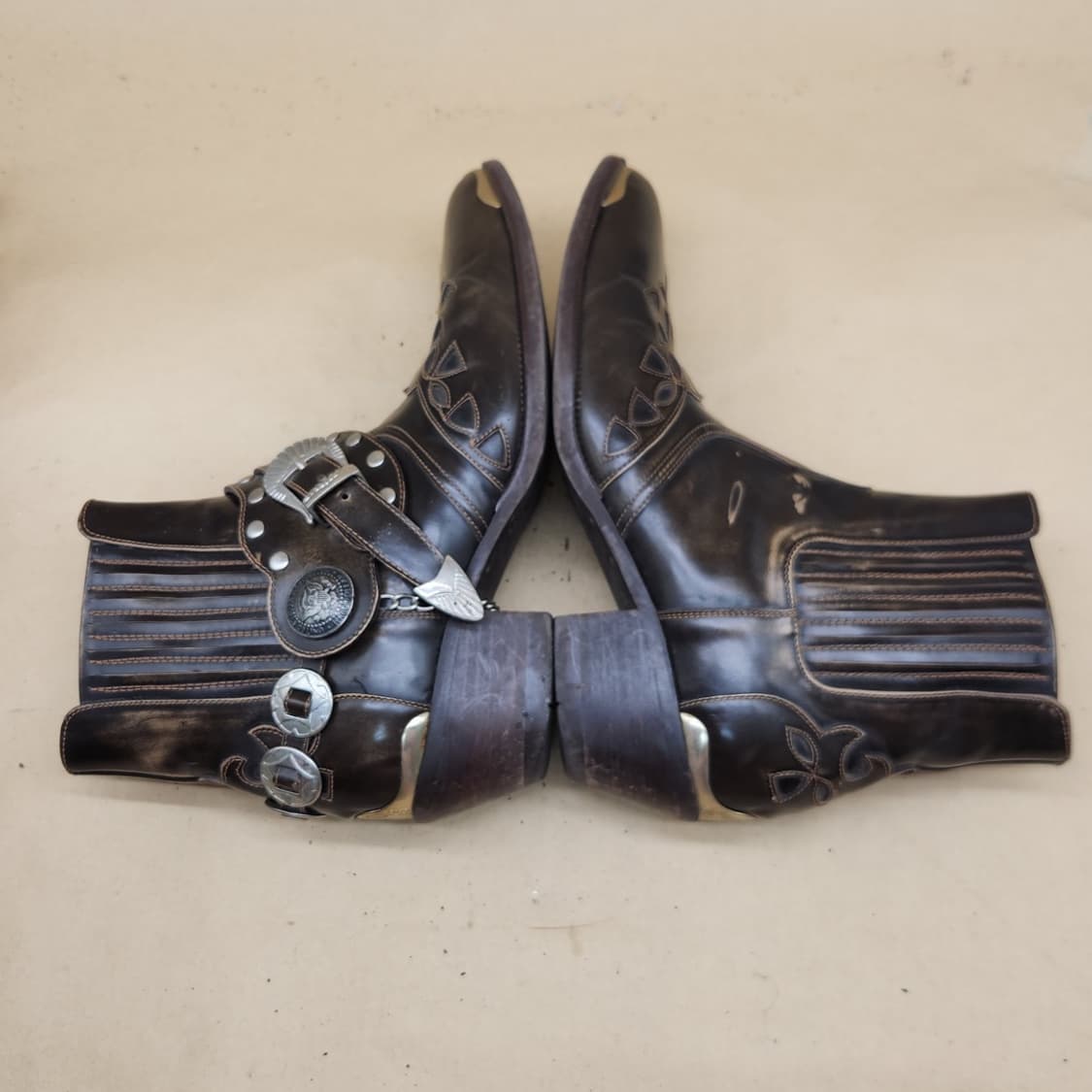 JUNRODEO 빈티지 웨스턴 부츠 275 굽6 상품이미지5