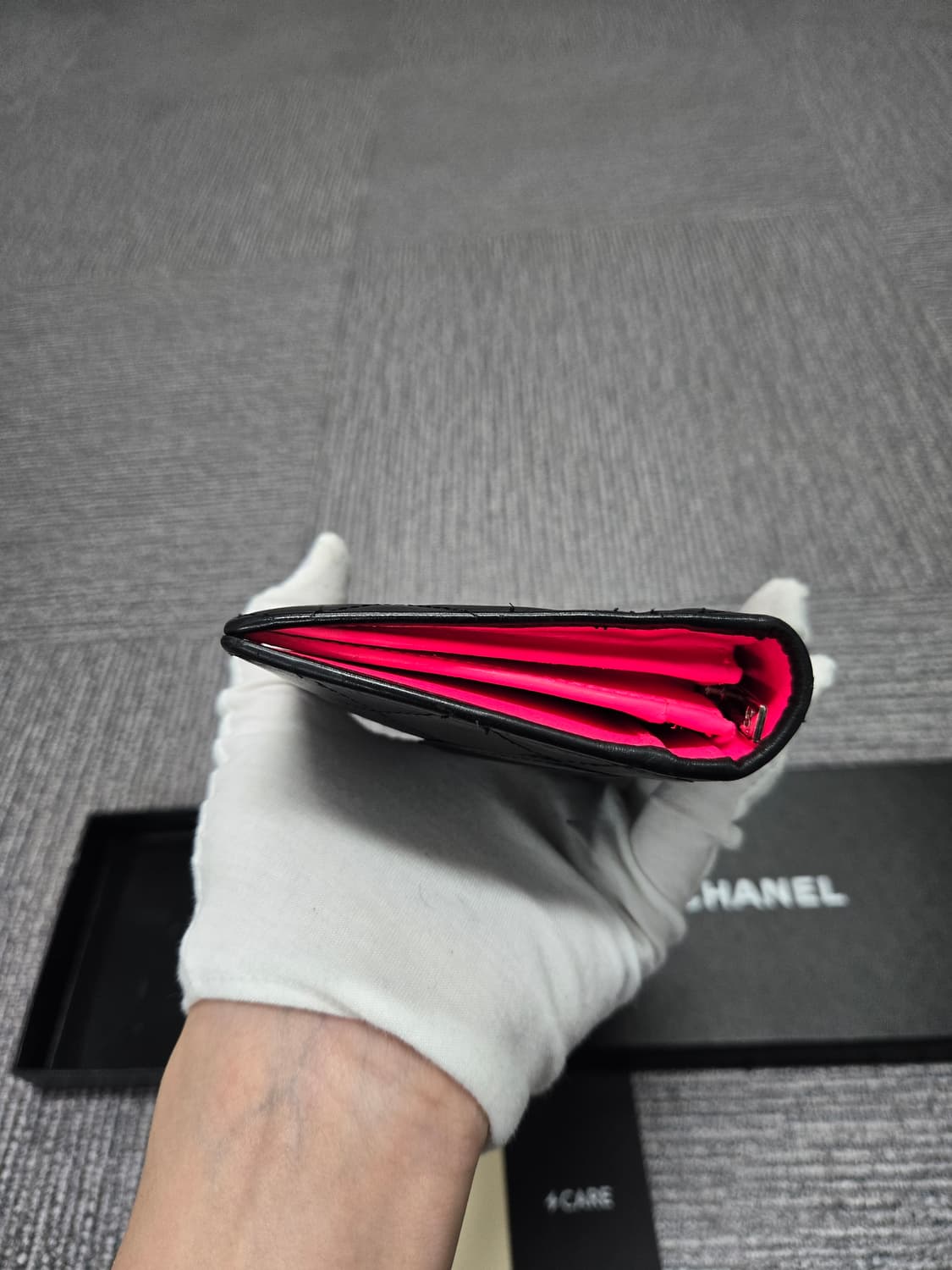 [특가][정품]샤넬 깜봉 장지갑 상품이미지3