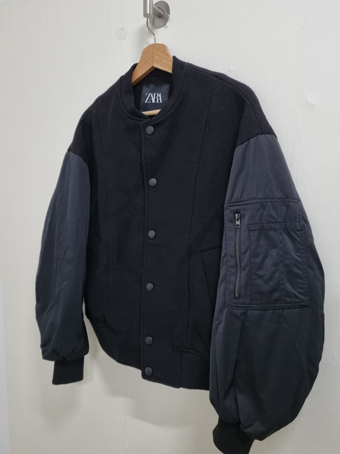 자라 바시티 자켓 스타디움 점퍼 XS 상품이미지3