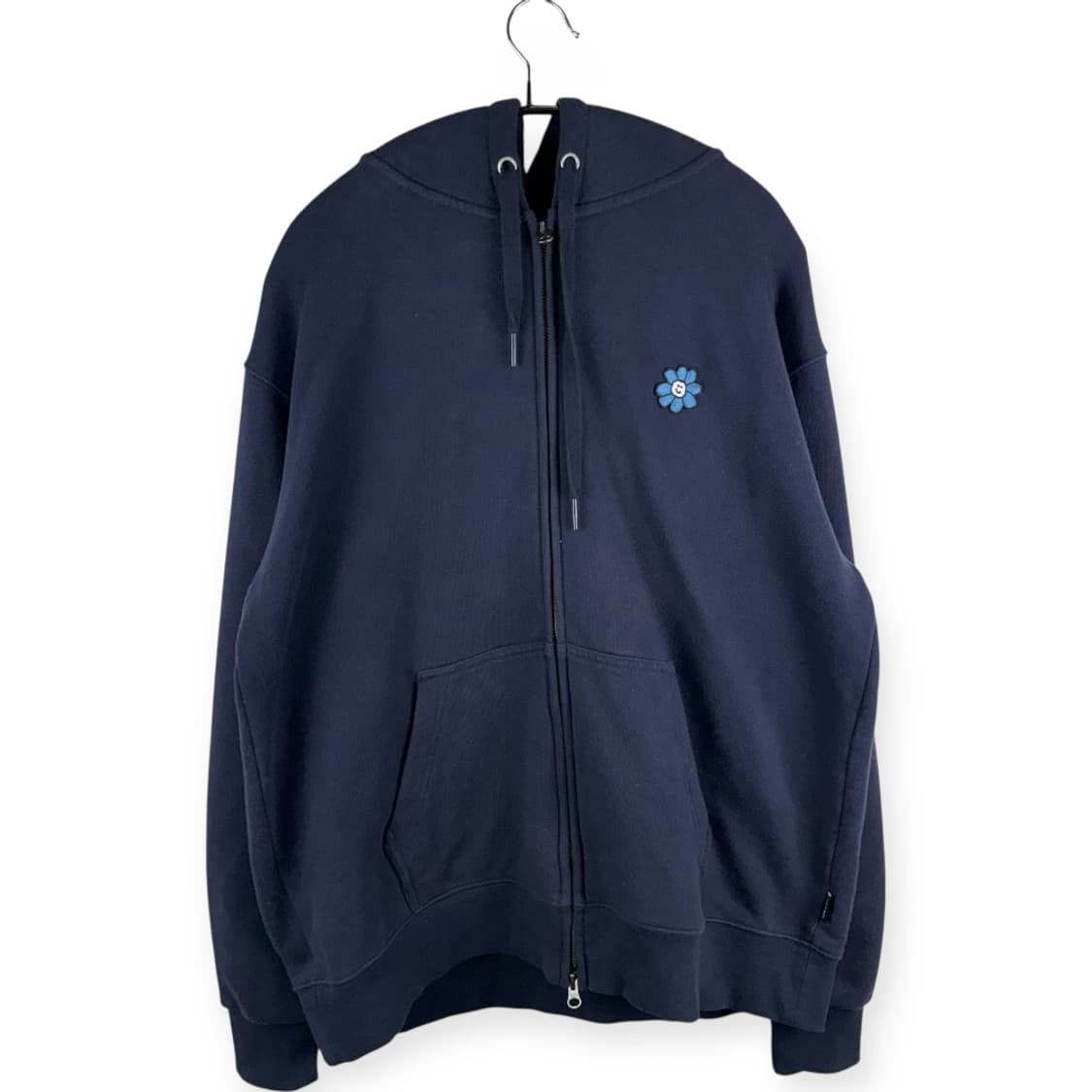 (M) 와릿이즌 릴리와펜 후드집업 네이비 상품이미지1