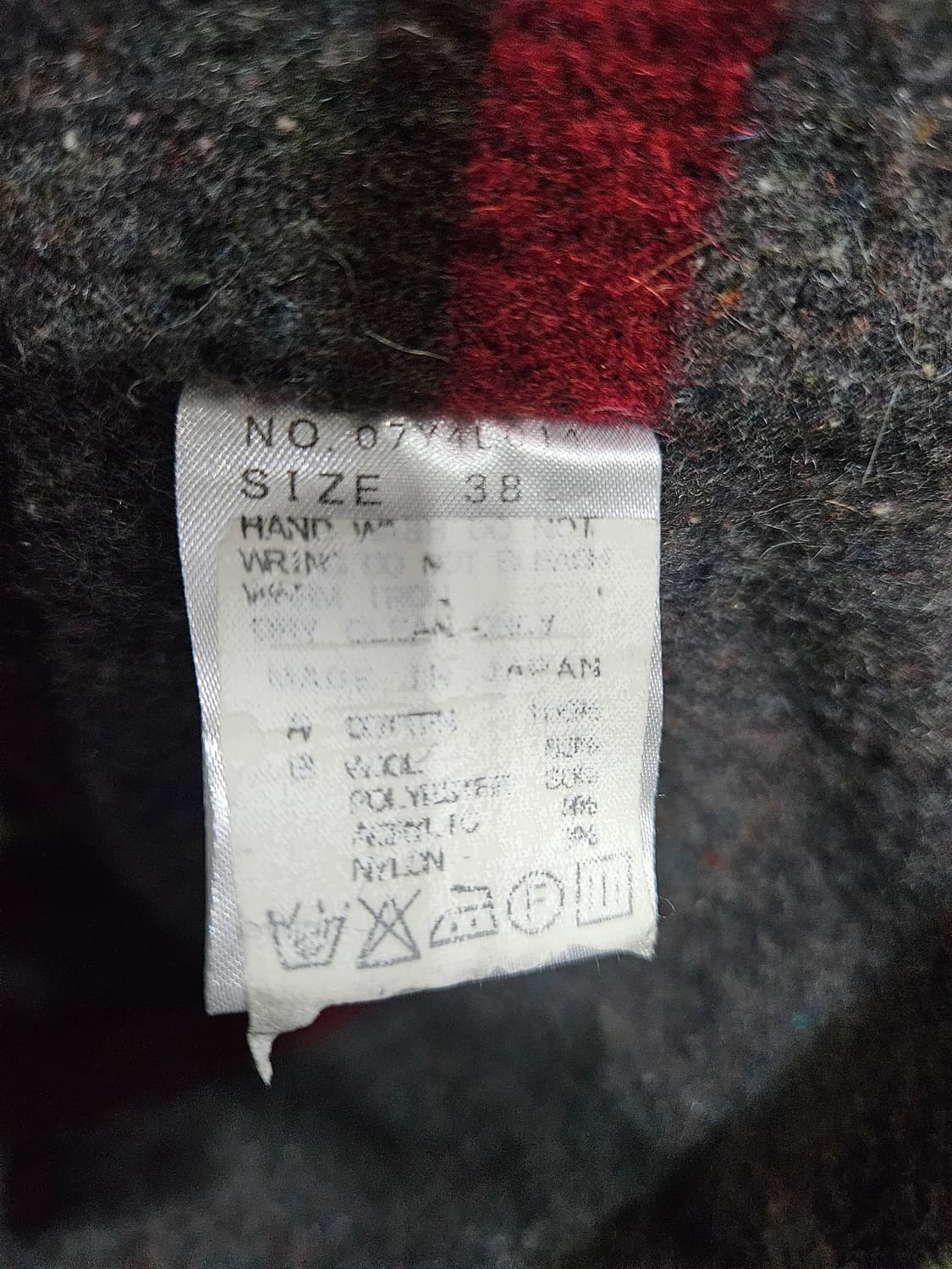 엔 진스 네이비 남성 슬림핏 90 빈티지 데님자켓  상품이미지10