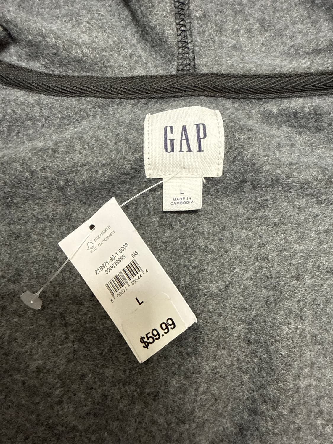 GAP 갭 후드 집업 상품이미지4