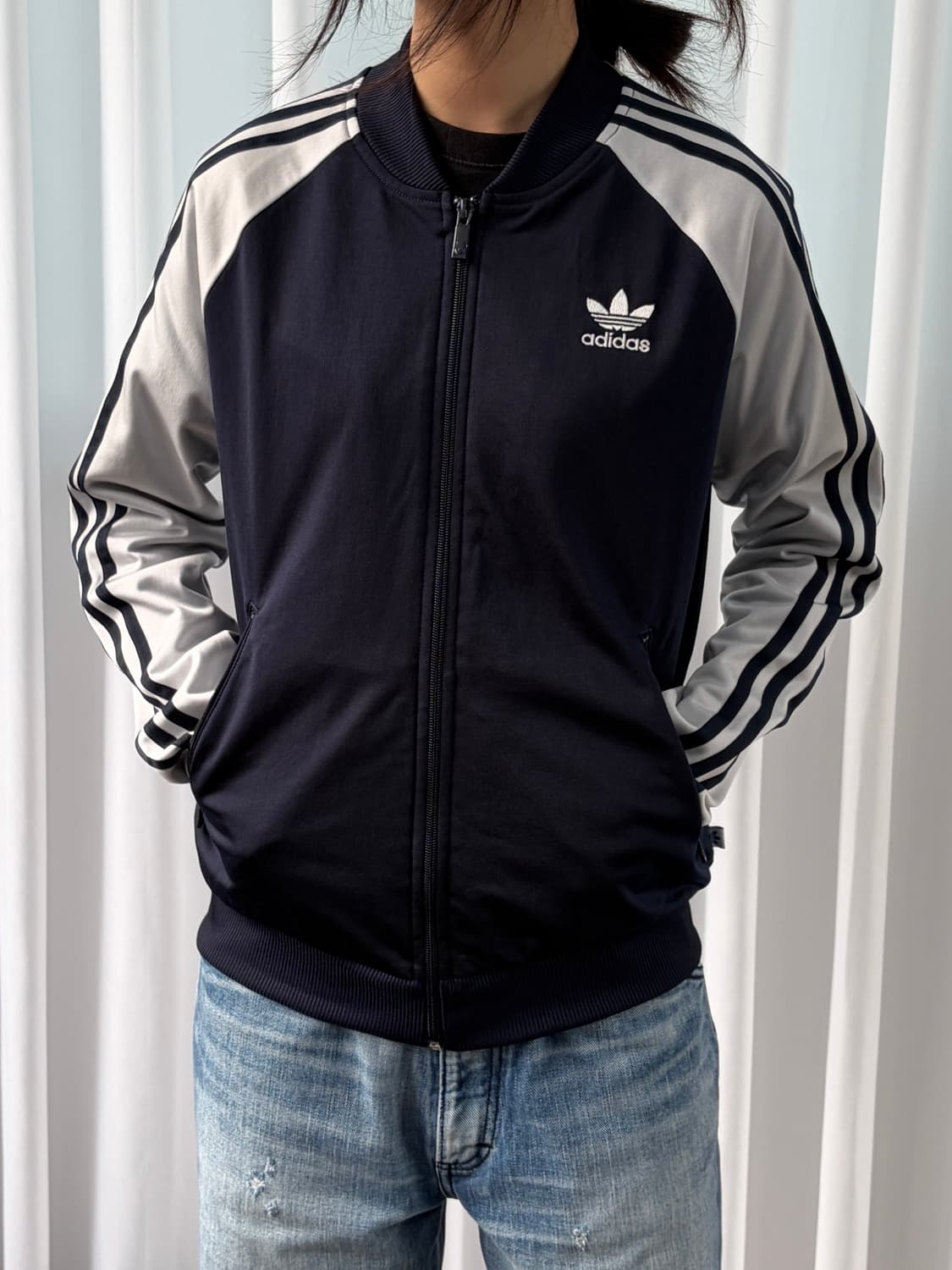 [M]아디다스 홍지윤 슈퍼걸 레오파드 트랙탑 져지 상품이미지3