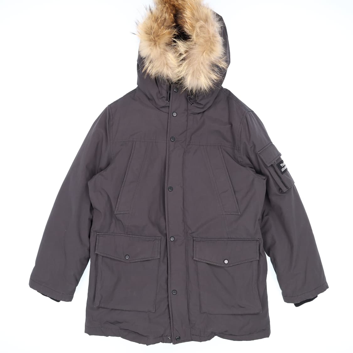 [L] 게스 너구리털 덕다운 패딩점퍼 1209 H1 상품이미지1