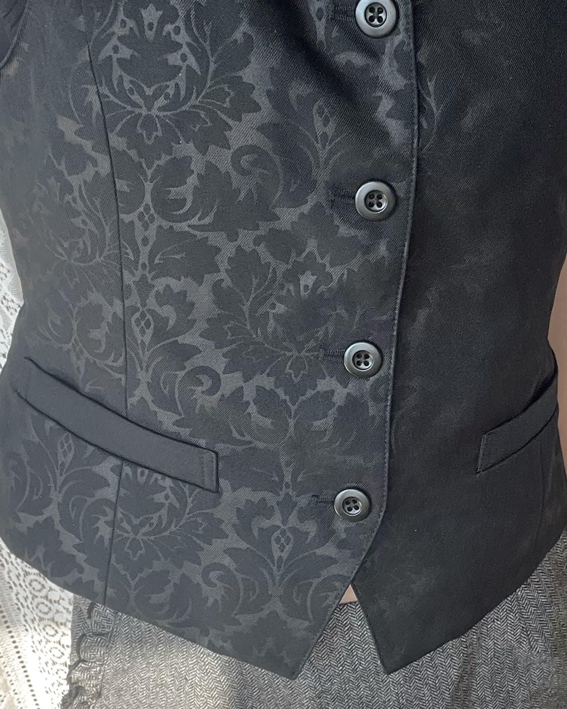 Jacquard vest 자카드 베스트 상품이미지3