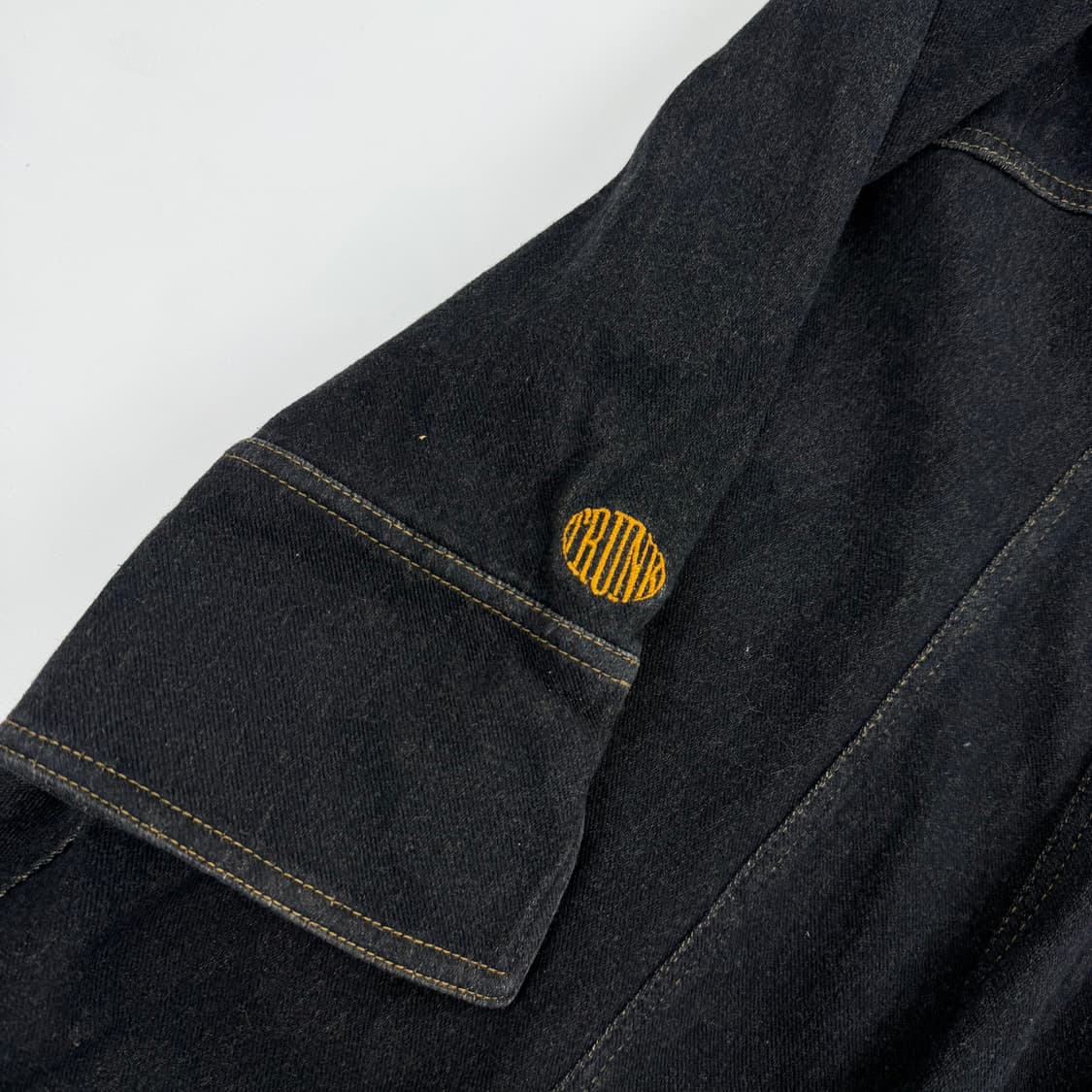 Hiroko koshino 흑청 데님 원피스코트 상품이미지6