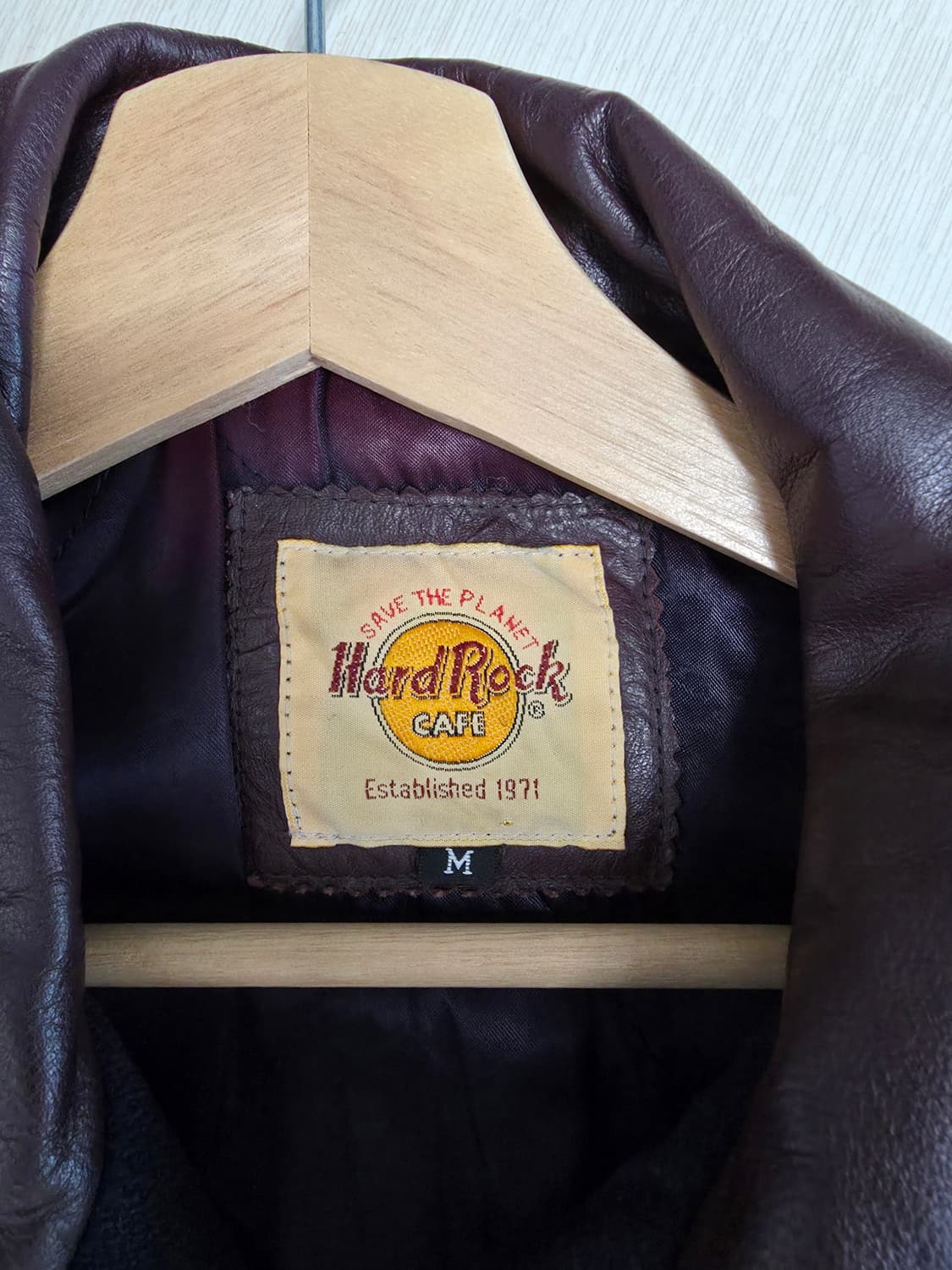 90s 하드락카페 바시티 자켓 체감105 상품이미지3