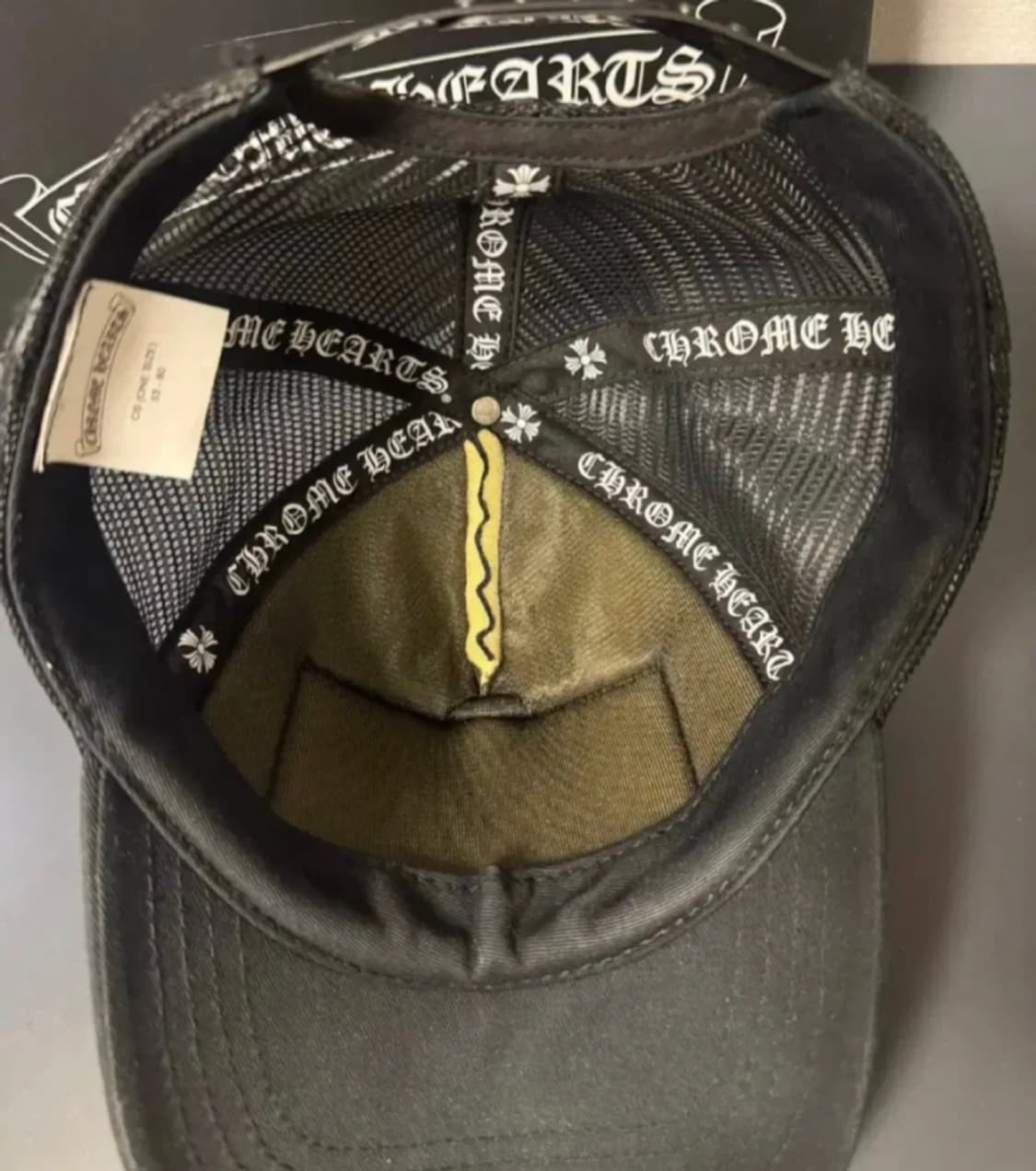 [정품] 크롬하츠 CH 메쉬 볼캡 블랙 상품이미지2