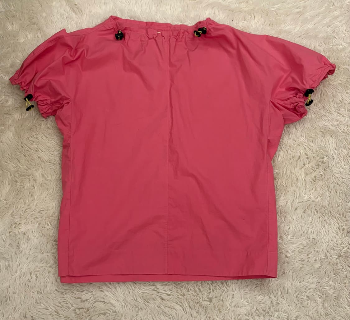 마르니 핑크 반팔 블라우스 상품이미지3