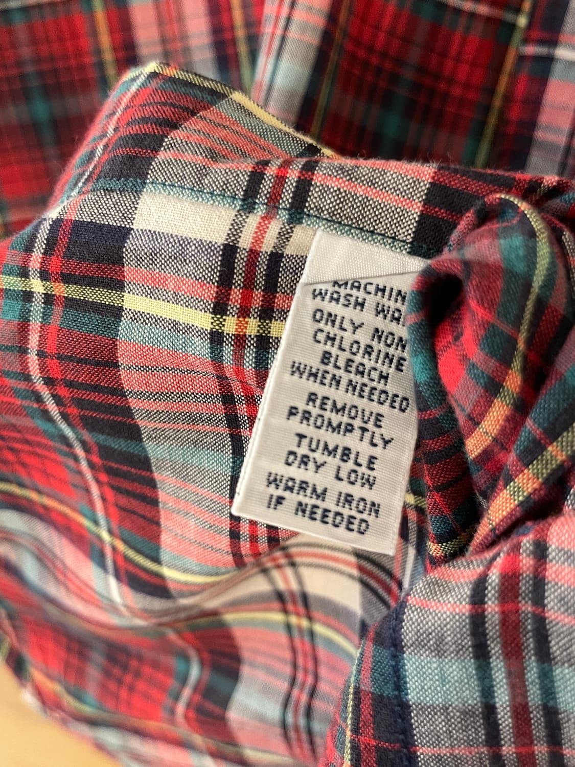 폴로 커스텀핏 체크 반팔 셔츠  상품이미지5