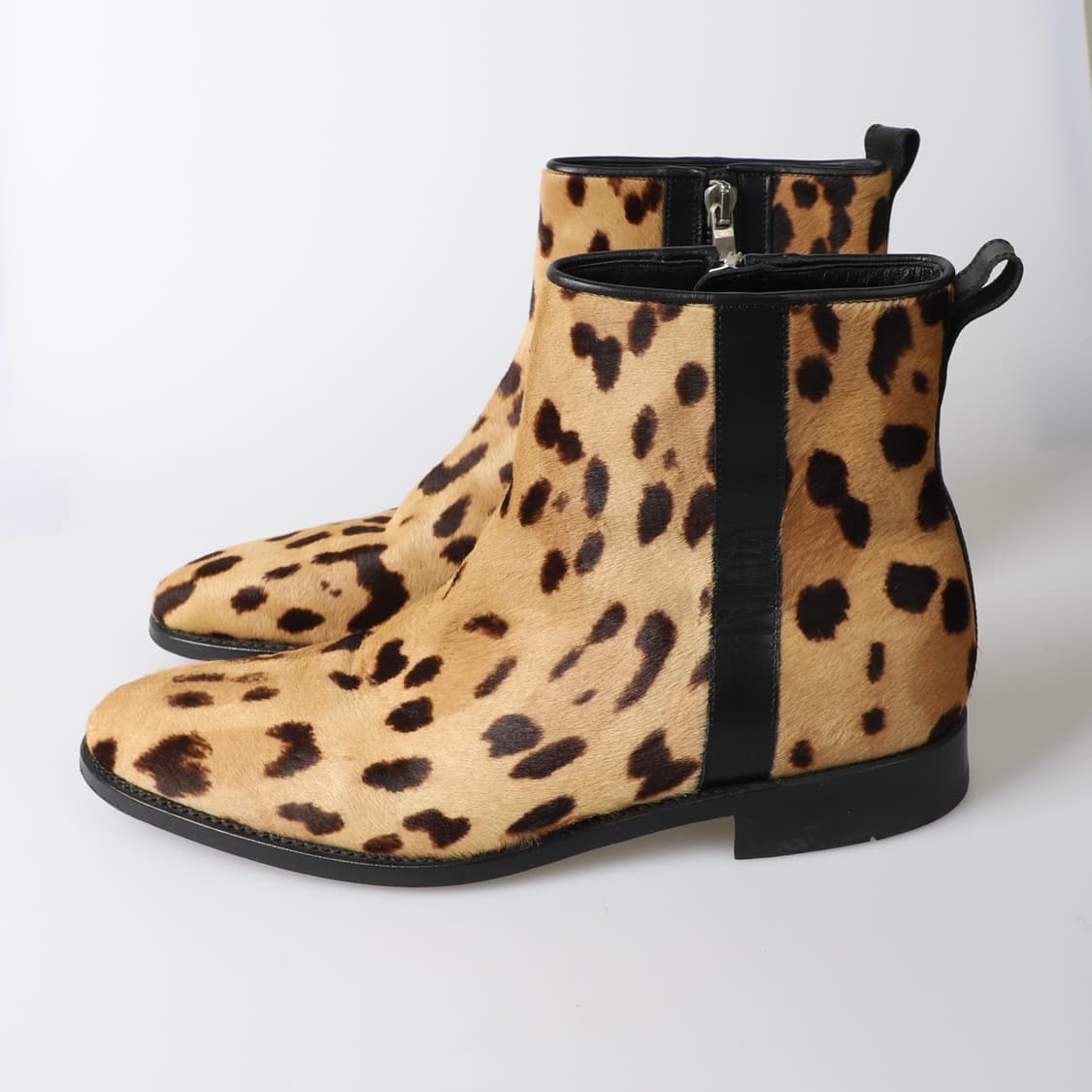 42 / Balmain 발망 레오파드 송치 첼시부츠 상품이미지2