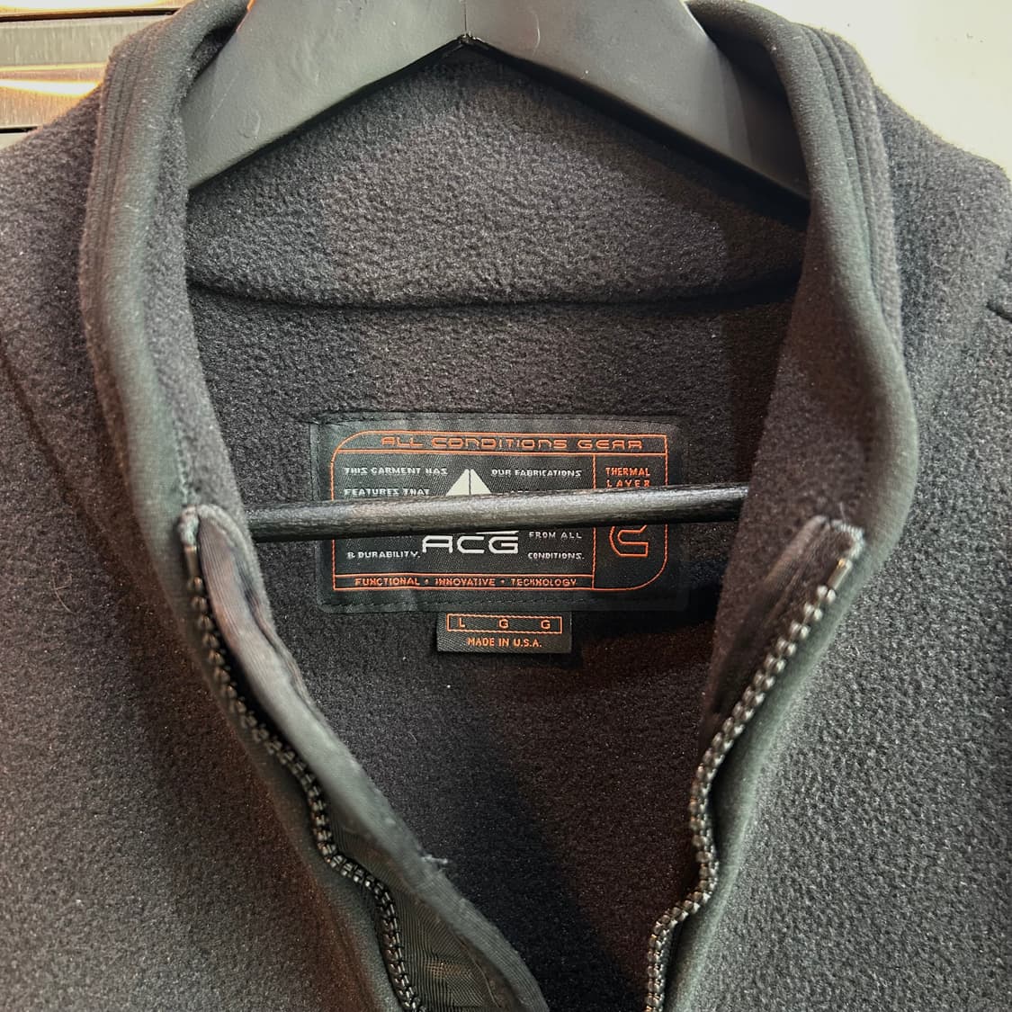 90s 나이키 acg 하프집 플리스 풀오버 상품이미지7