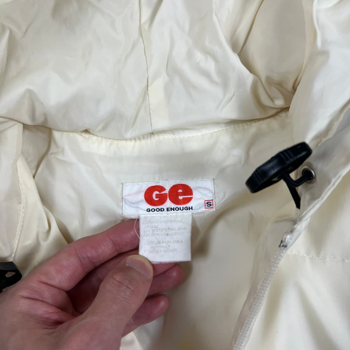 90‘s 굿이너프 good enough 풀오버 아노락 패딩 상품이미지5