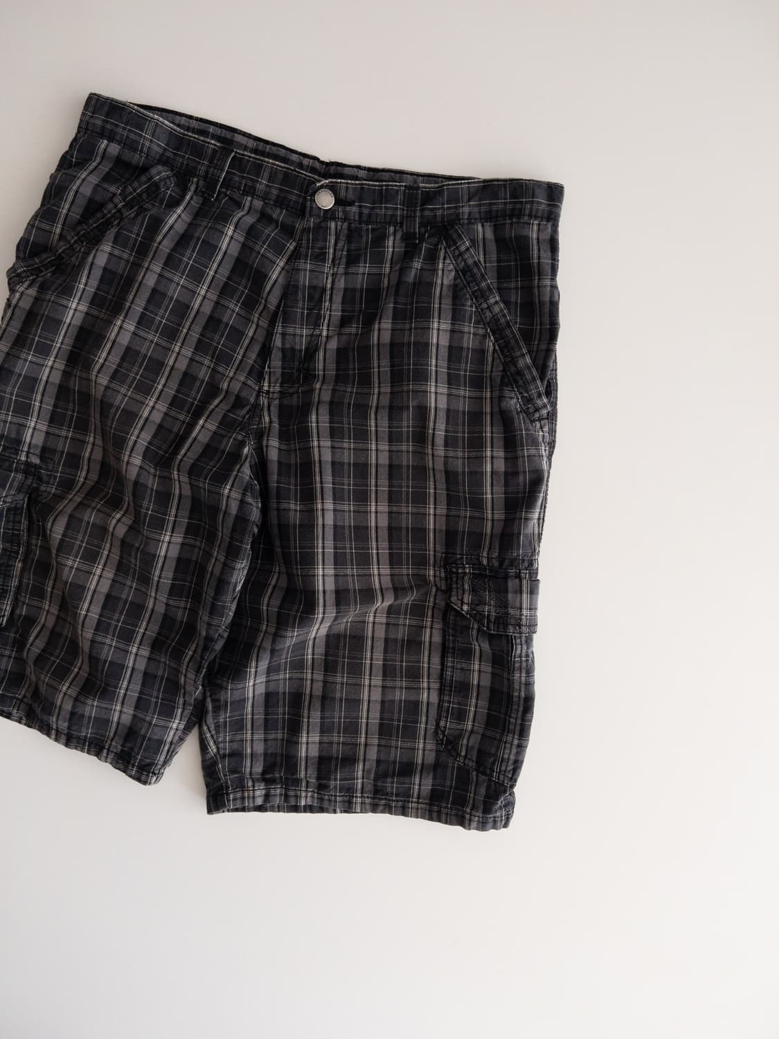랭글러 체크 카고쇼츠 상품이미지2