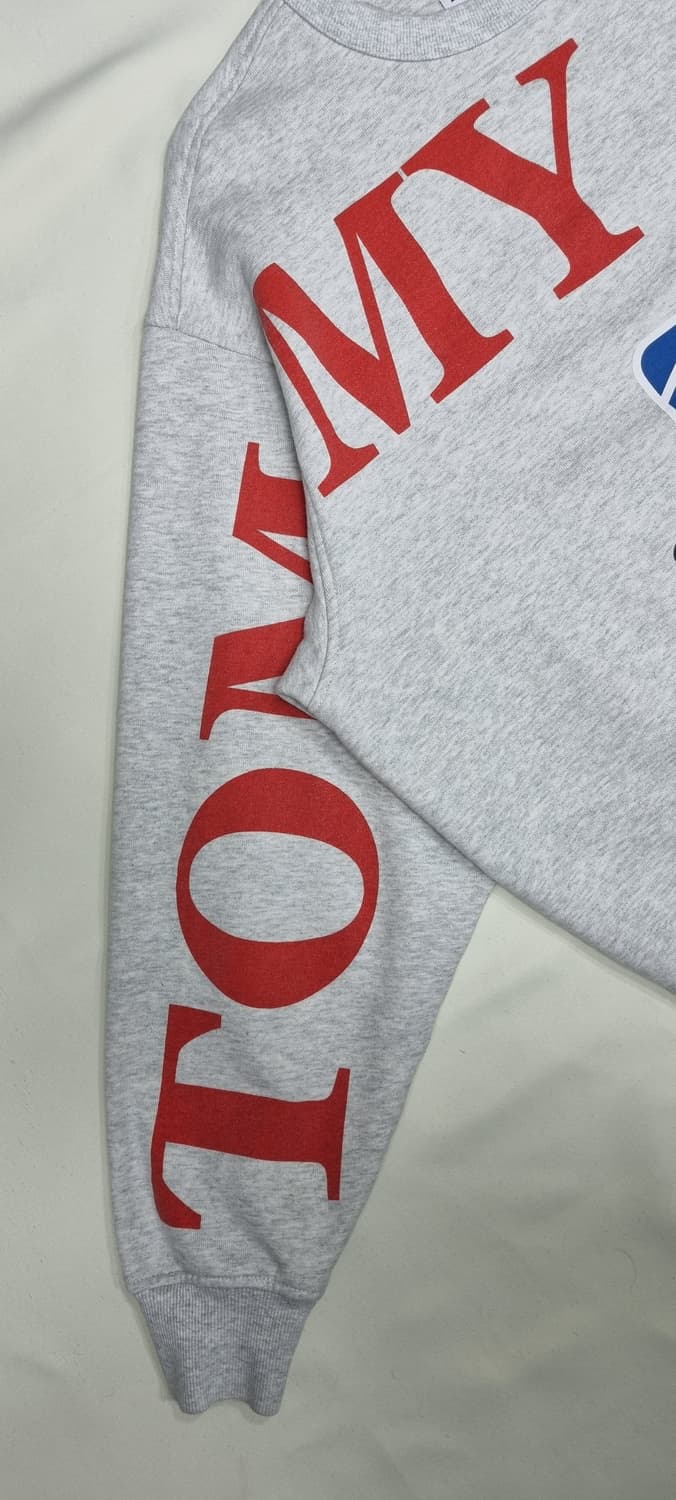 타미힐피거  진 레터링 맨투맨 S _ 공용, 여성추천 상품이미지3