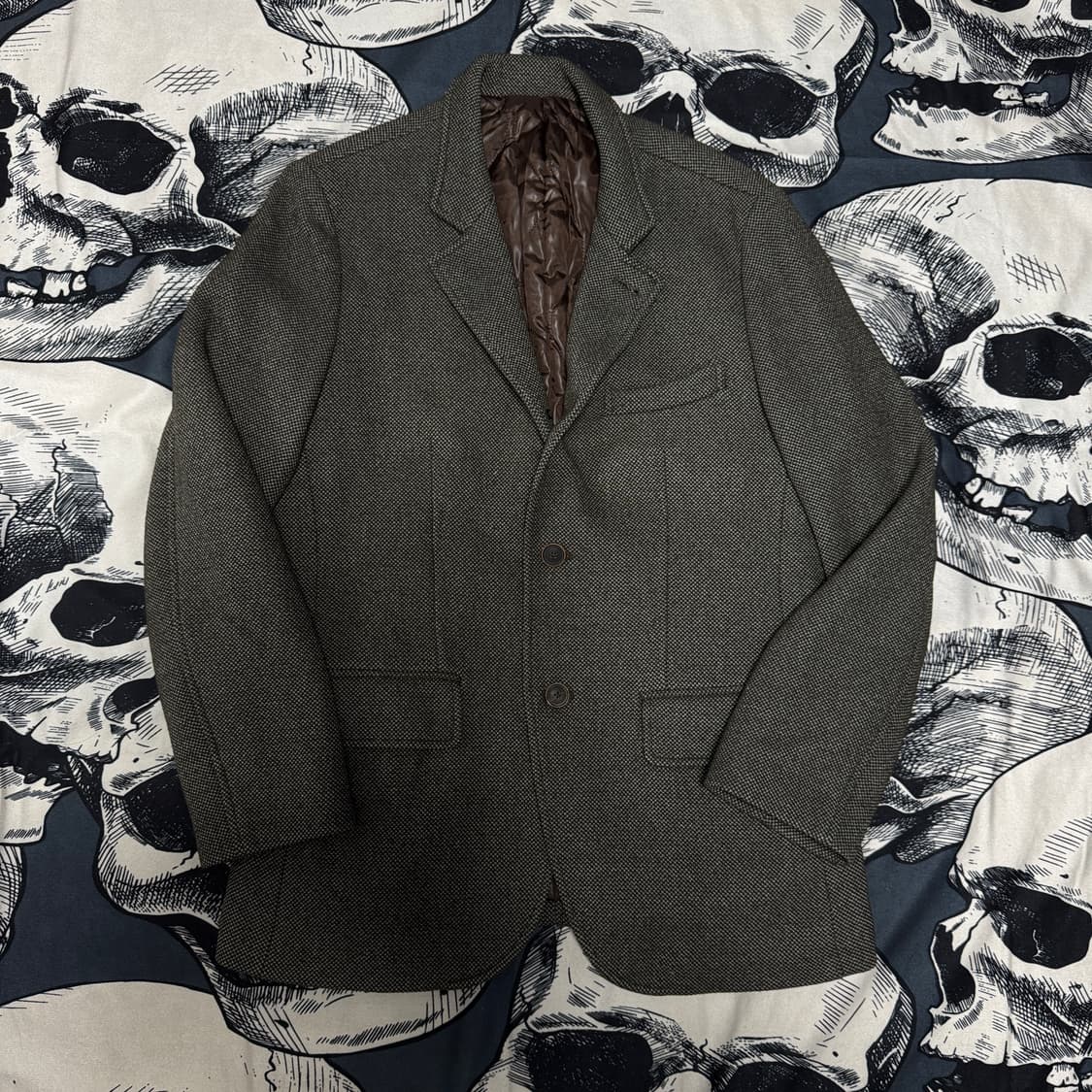 캠브리지 퀄팅 울자켓 100사이즈  상품이미지5