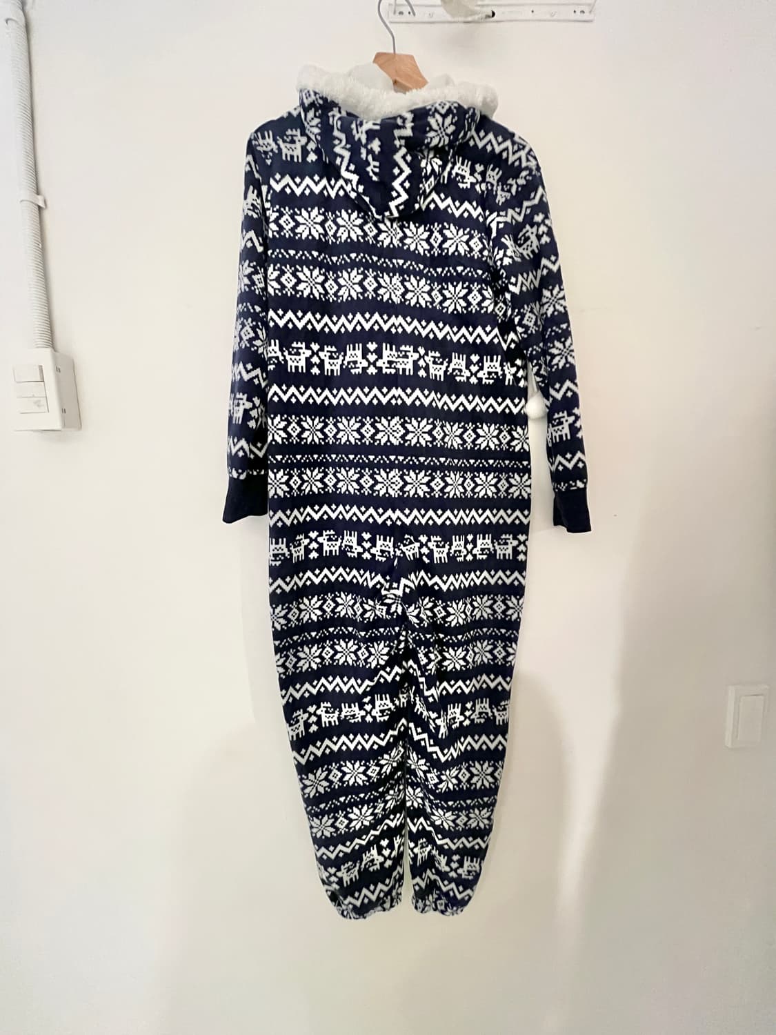 노르딕 패턴 점프수트 파자마 ❄️ 상품이미지6