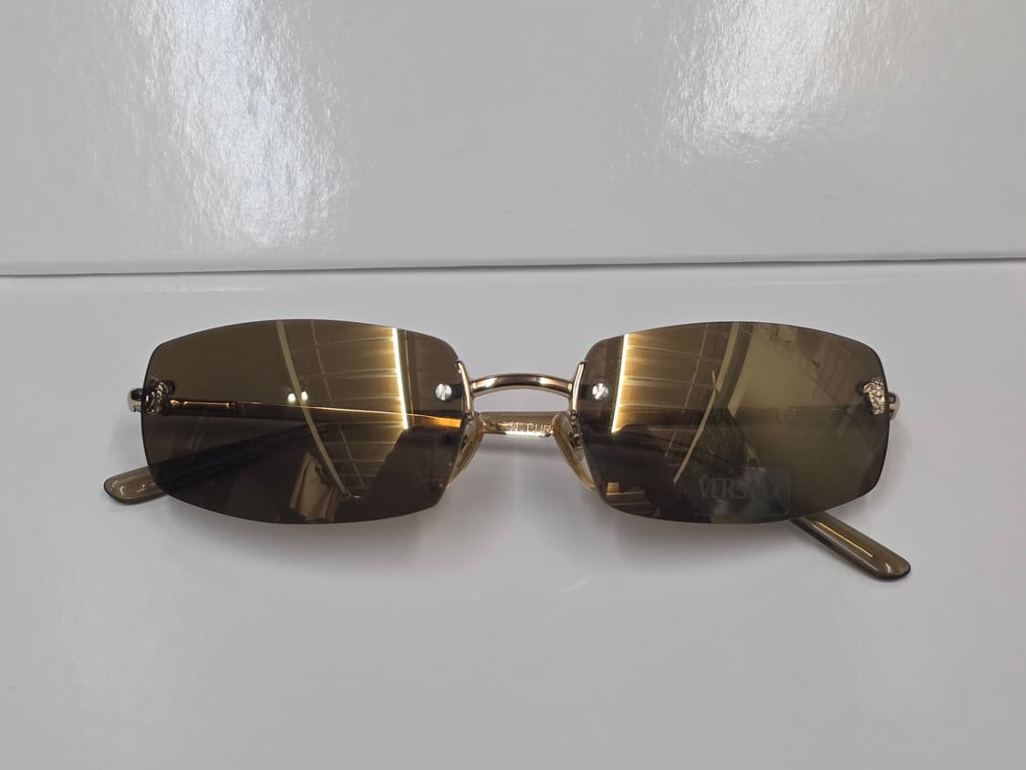 베르사체 골드 무테 선글라스 mod.m66/s 상품이미지4