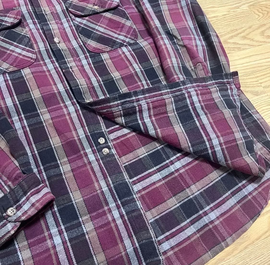 [CARHARTT] 정품 칼하트 러기드 아웃도어웨어 체크패턴셔츠 상품이미지3