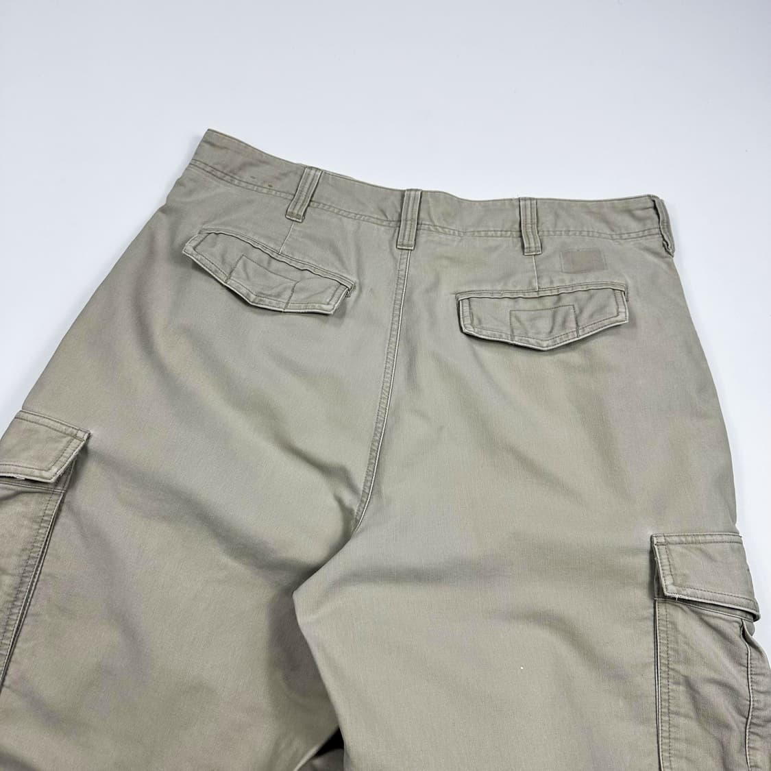 VTG 빈티지 와이드 아이보리 카고팬츠 (36인치) 상품이미지5
