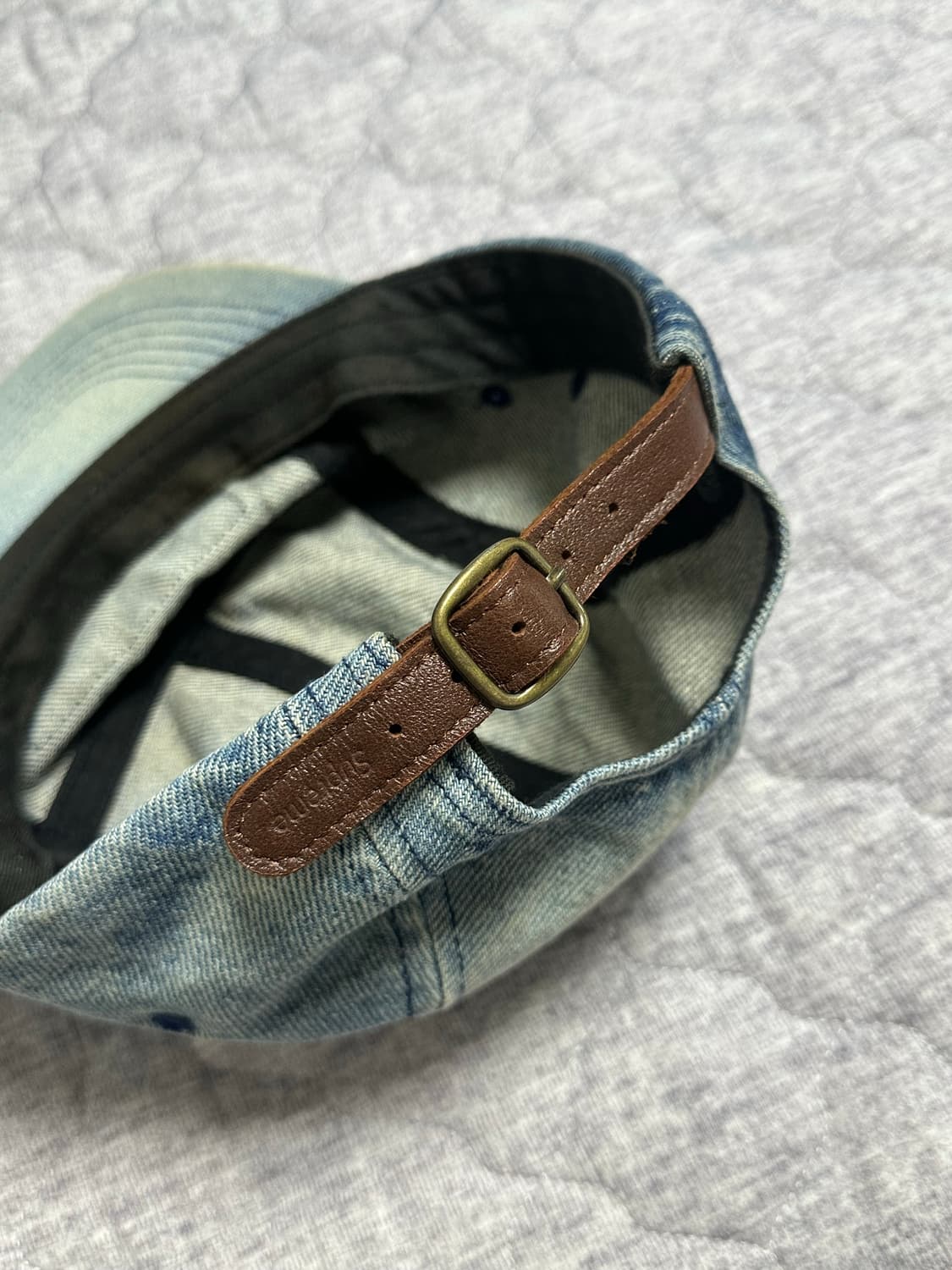 슈프림 워시드 치노 트윌 캠프캡 상품이미지3