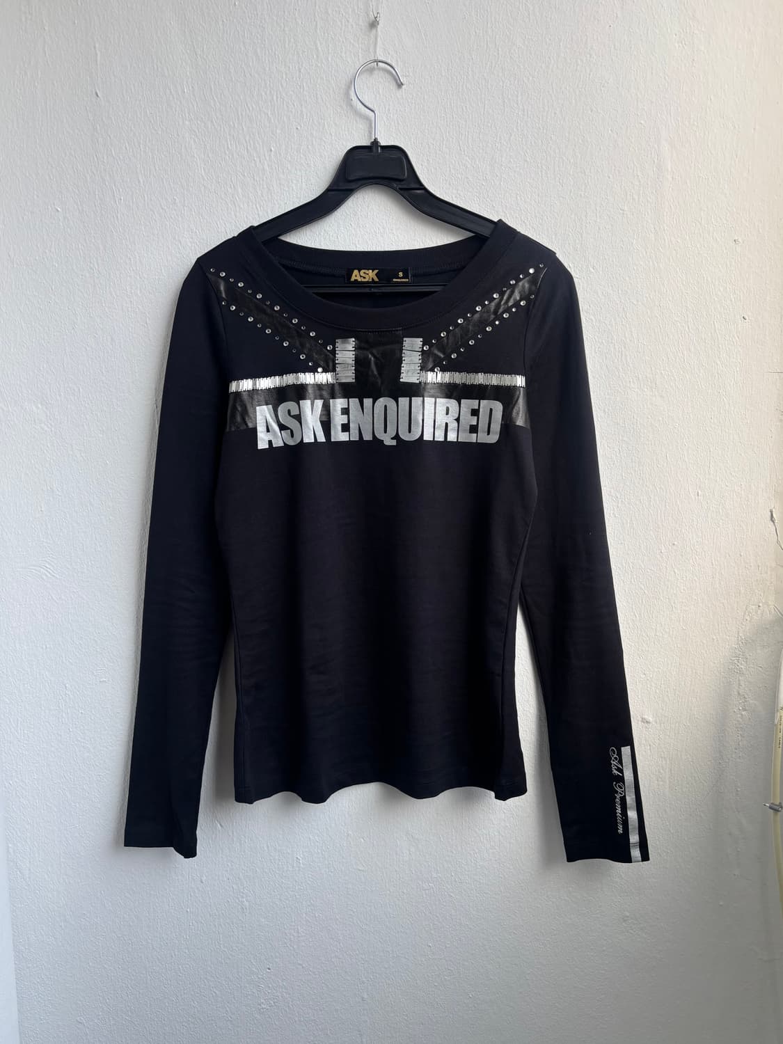 ASK Black Long Sleeve 상품이미지3