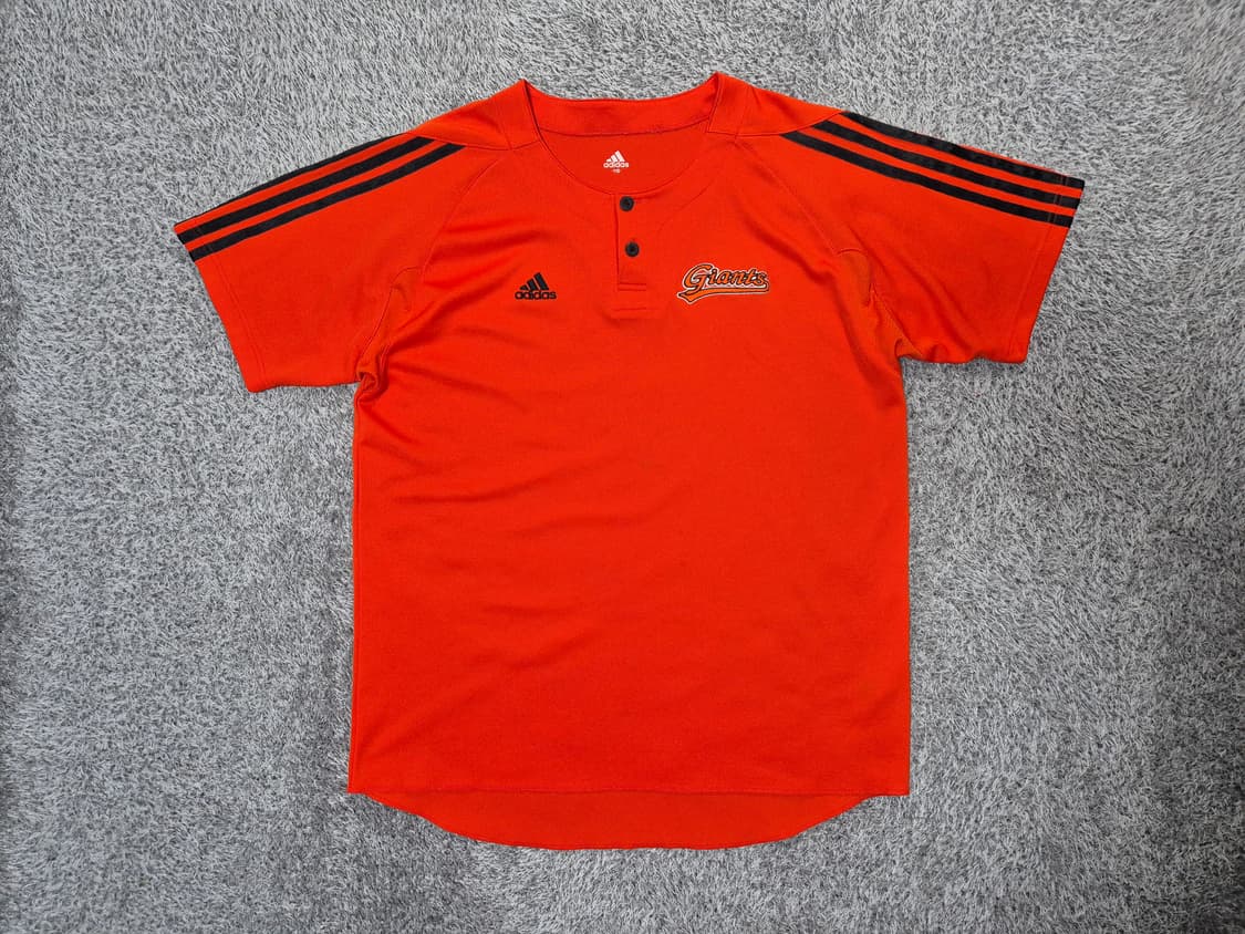 아디다스 롯데자이언츠 야구 반팔티 110 상품이미지1